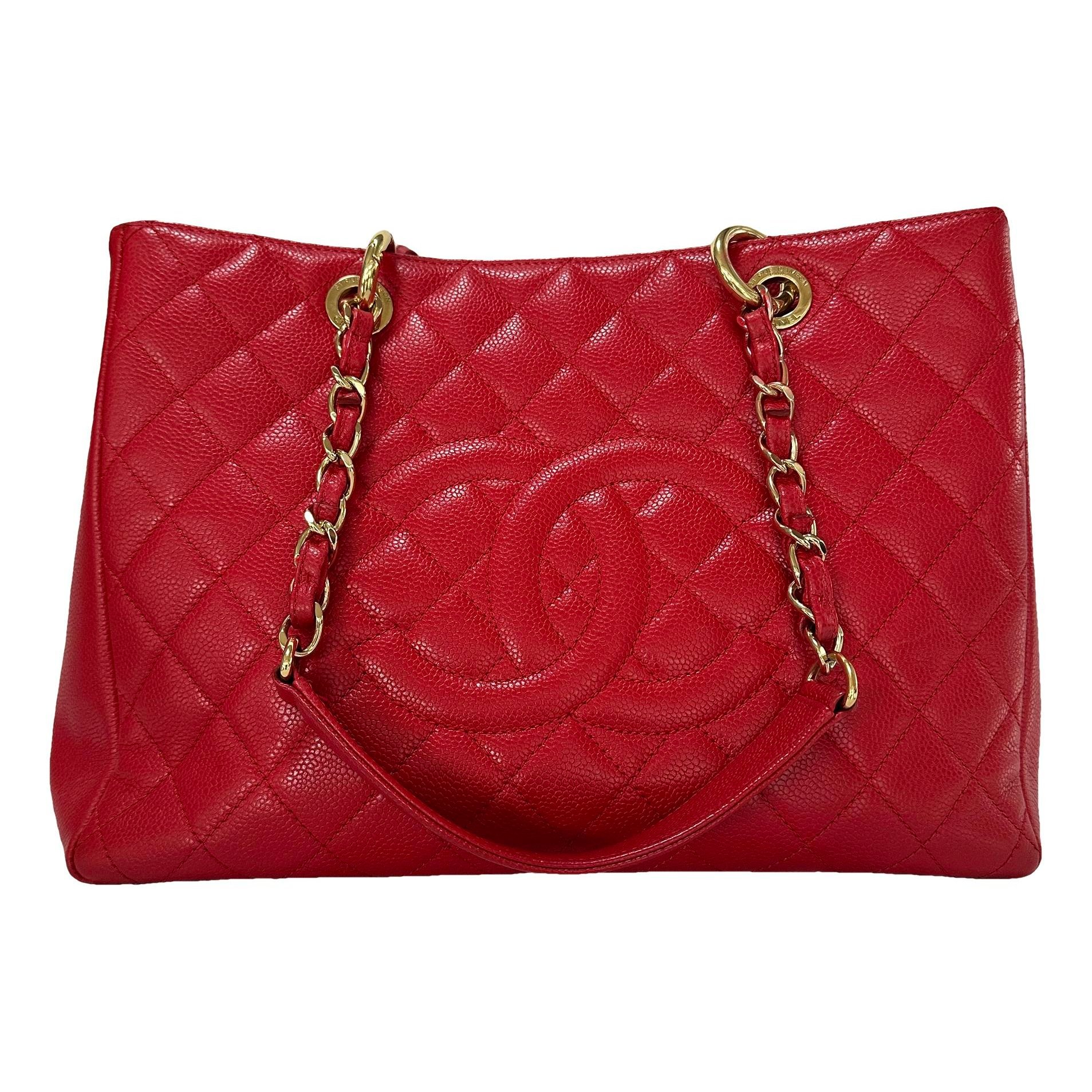 Grand shopping leather tote
