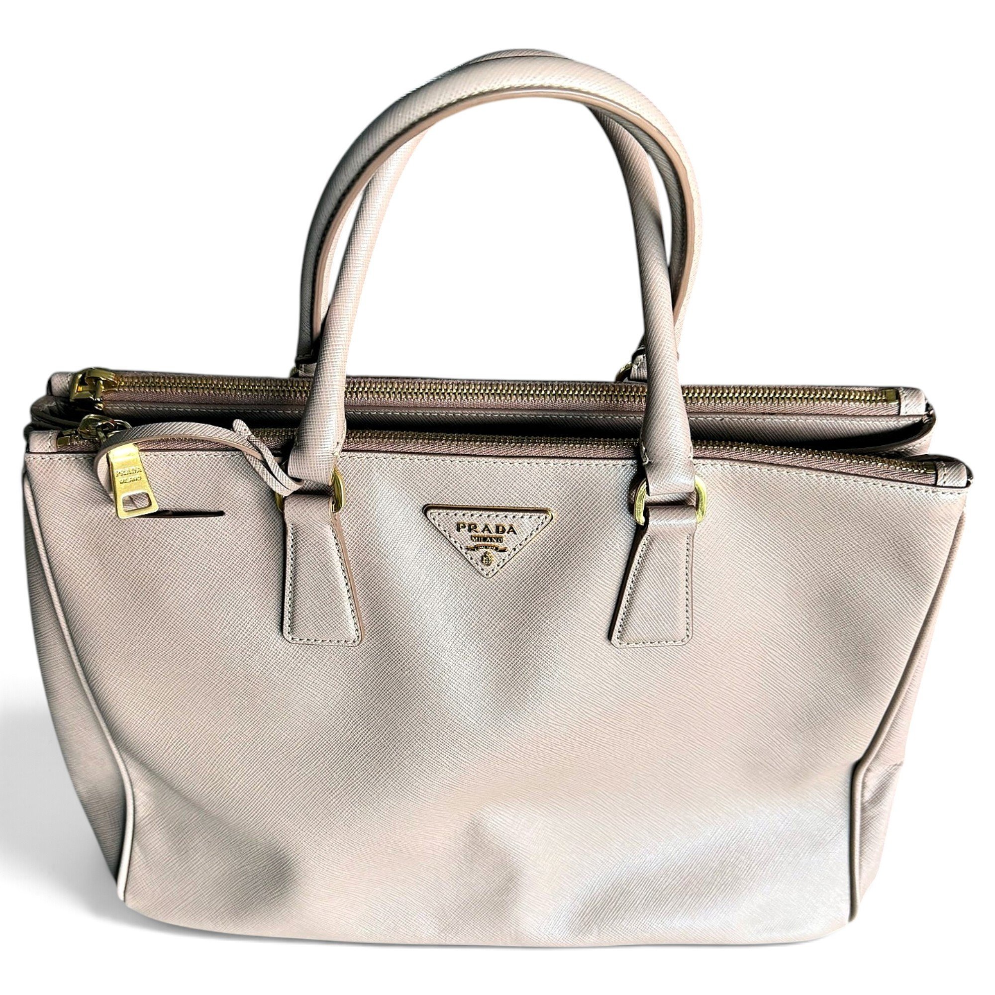 Leather tote
