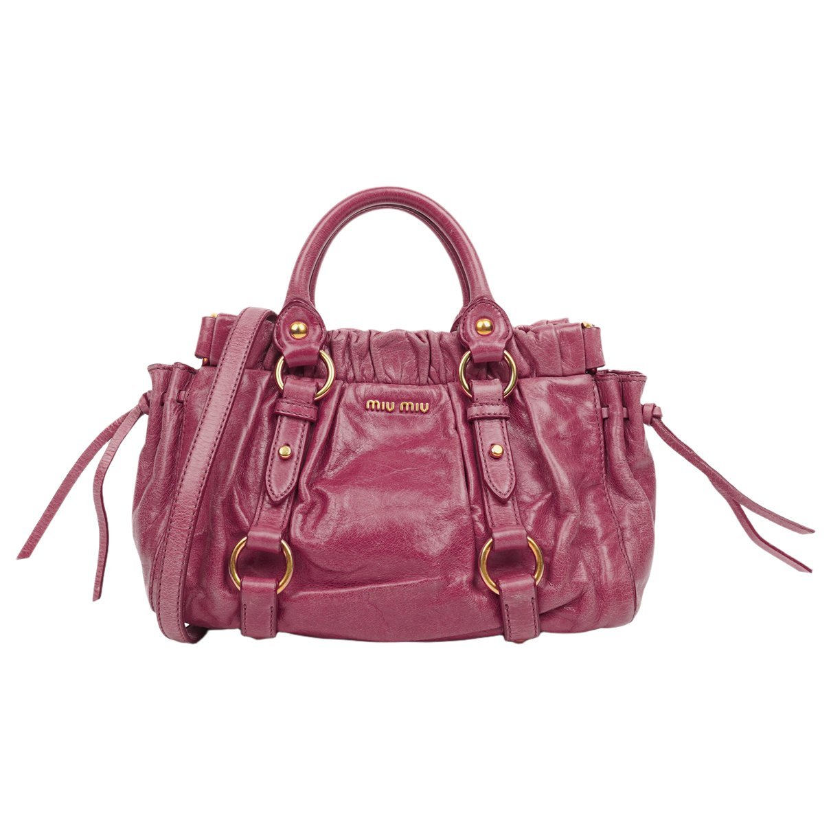 Vitello leather handbag