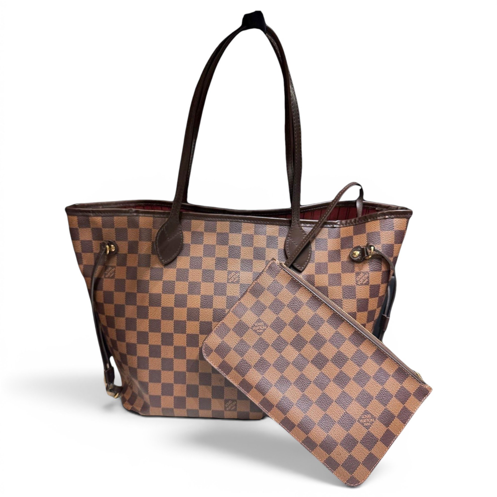 Neverfull leather handbag