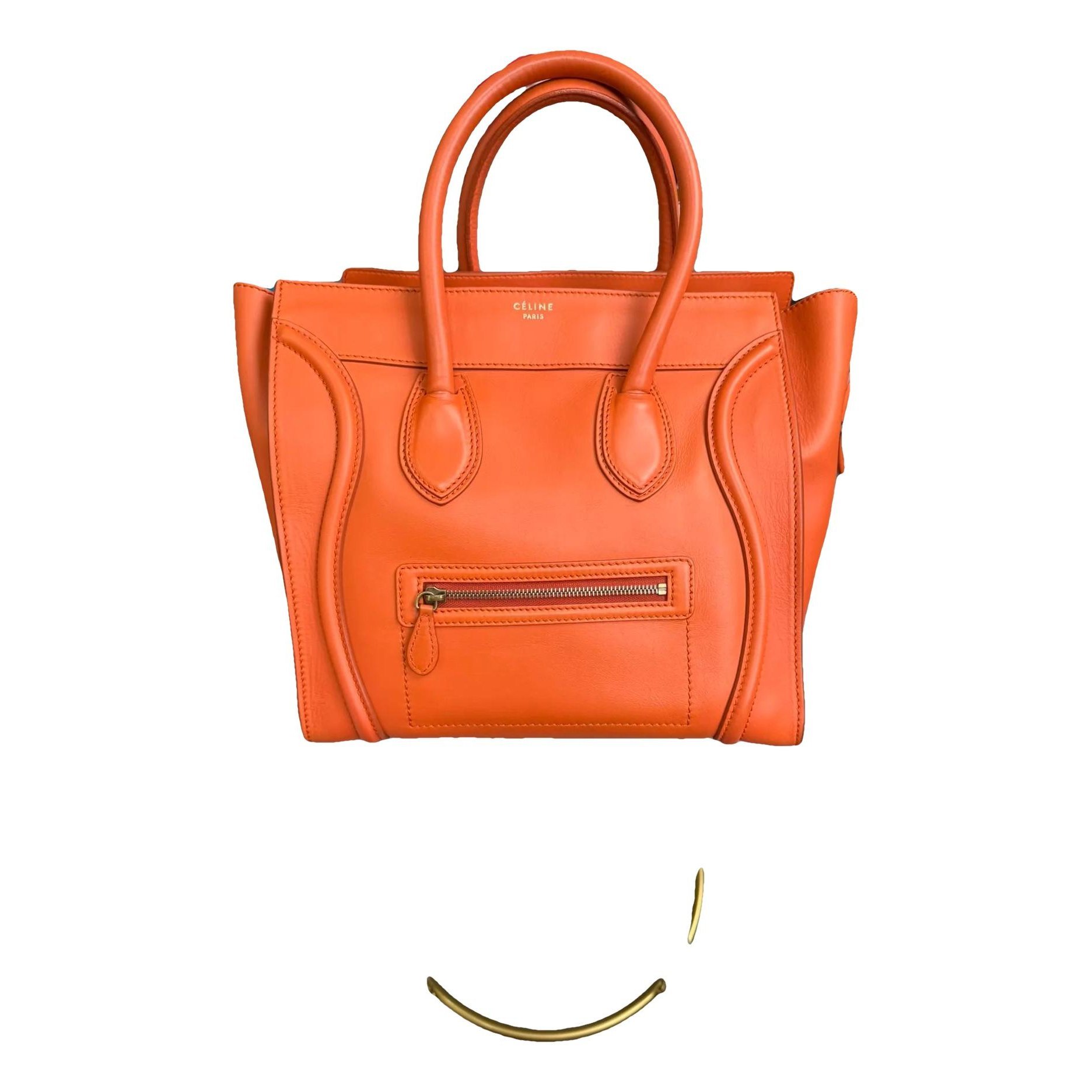 Luggage leather handbag