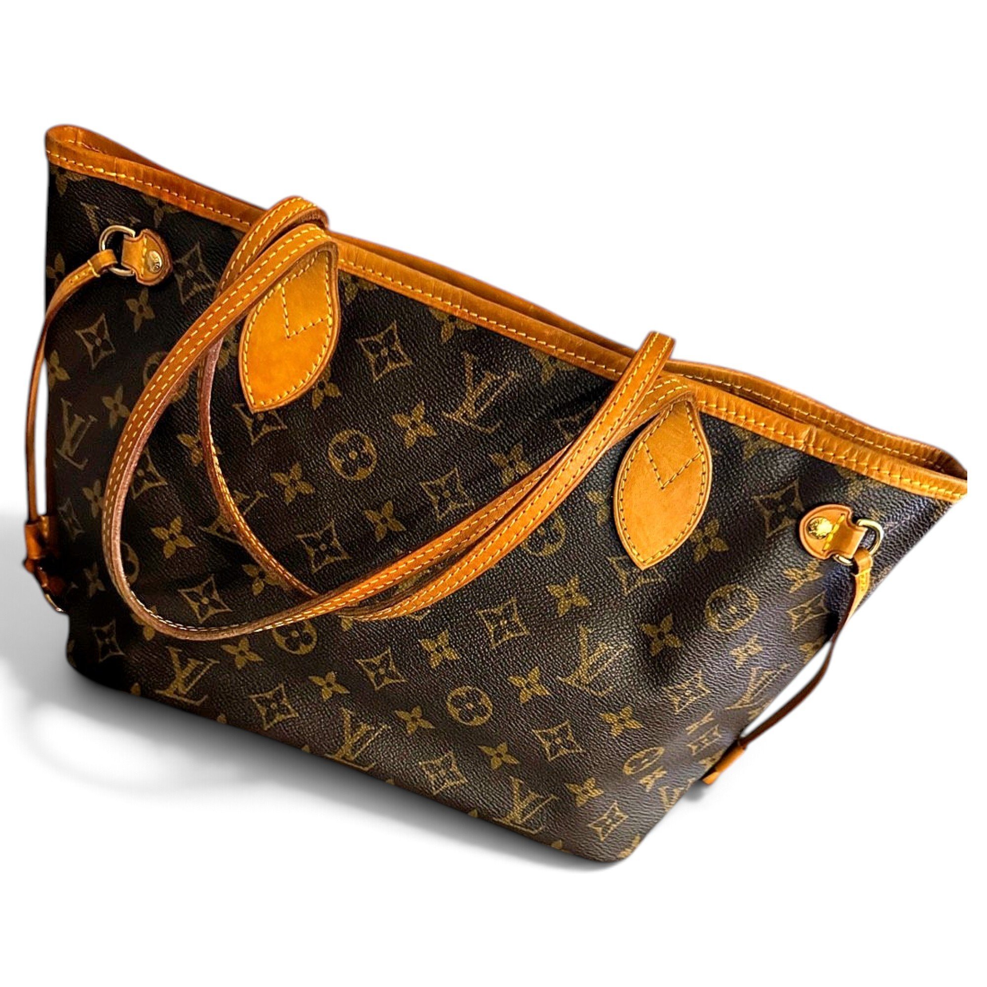 Neverfull leather tote