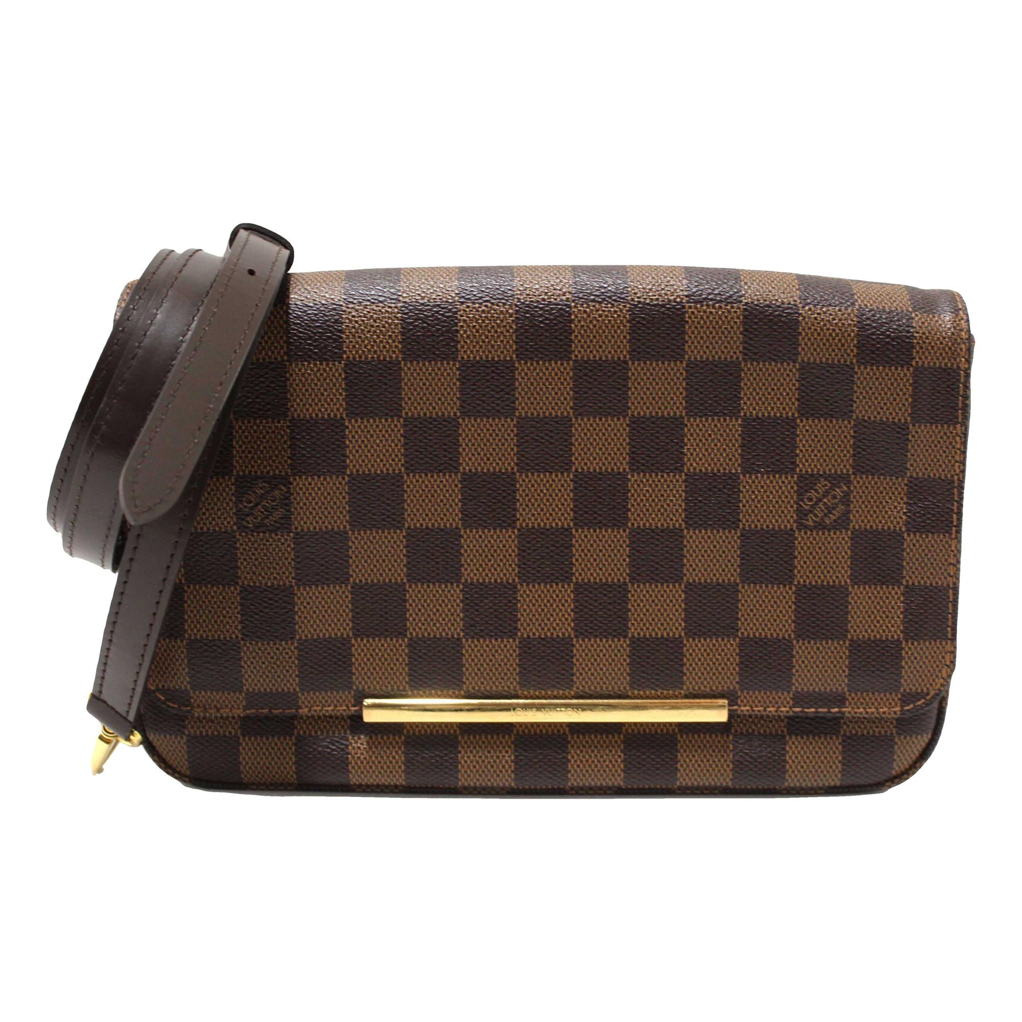 Vinyl clutch bag