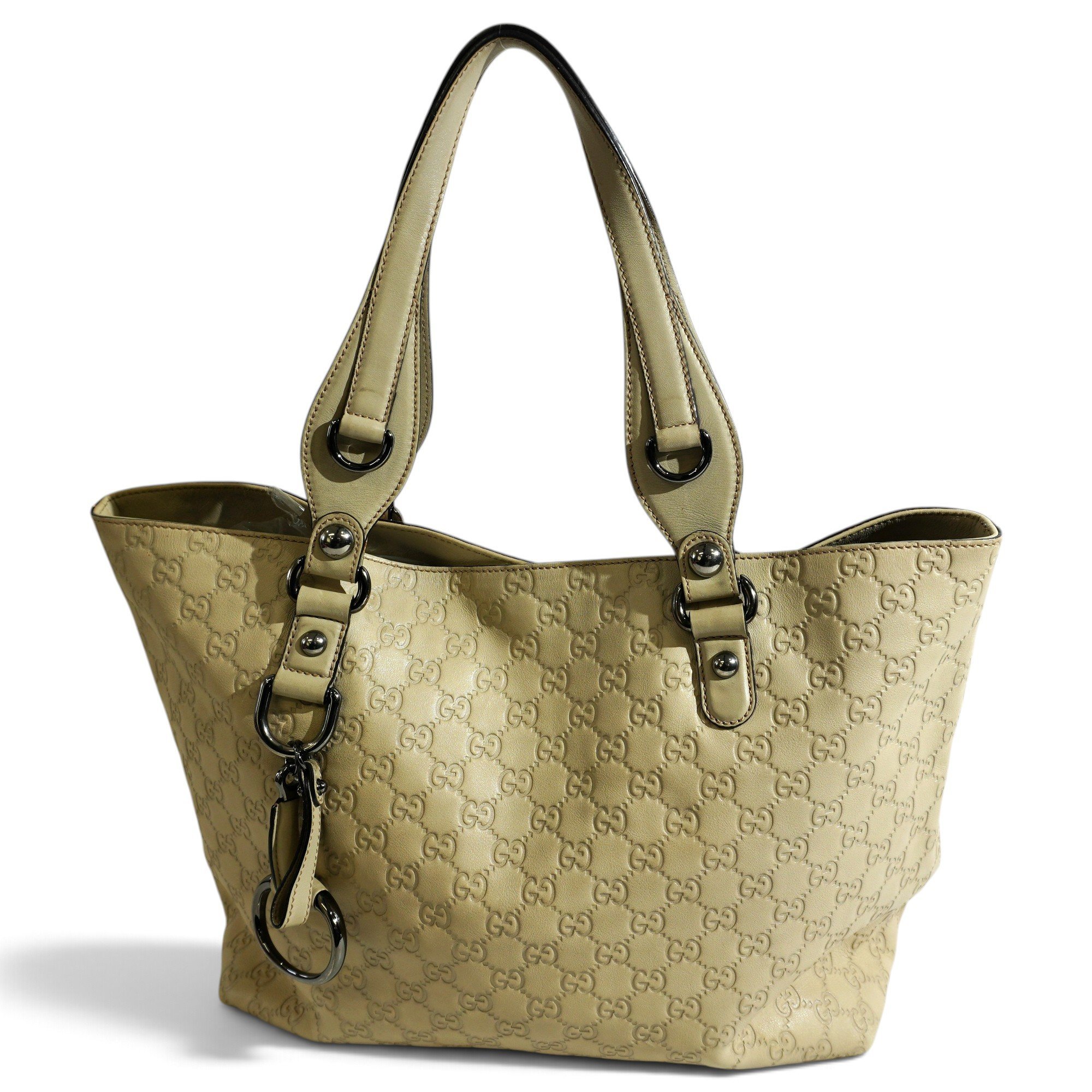 Leather tote