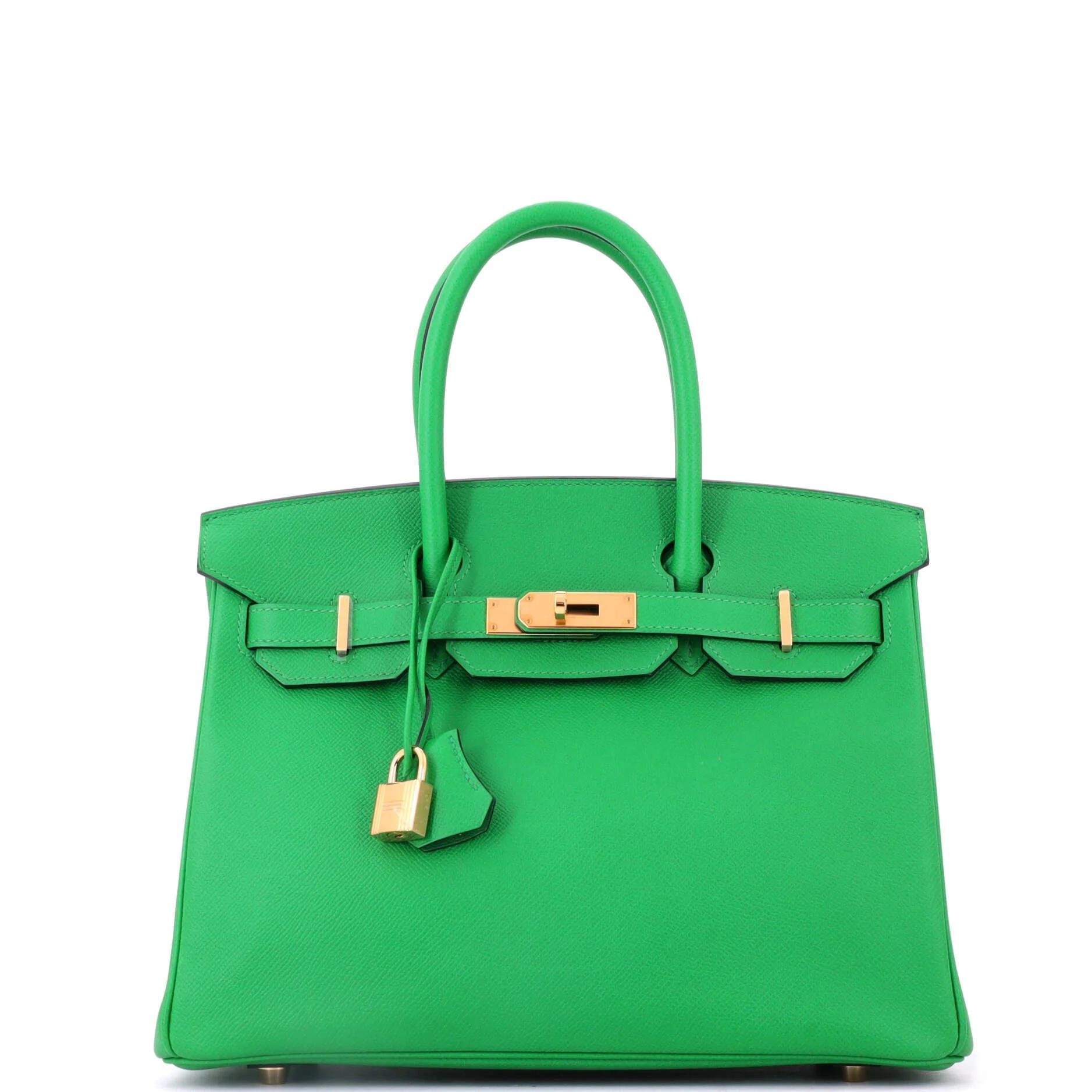 Birkin 30 leather tote