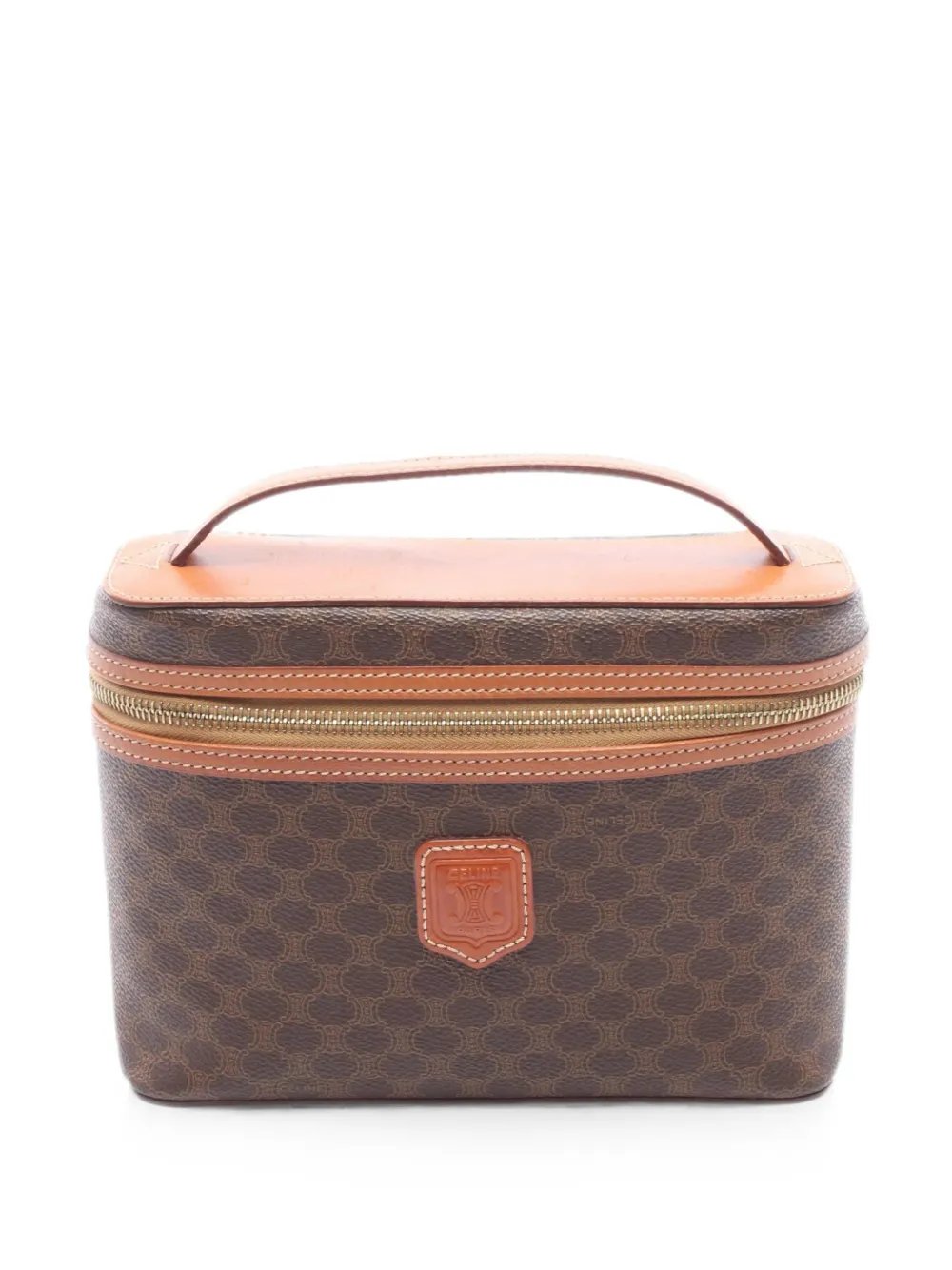 2000s Macadam-pattern vanity tote bag