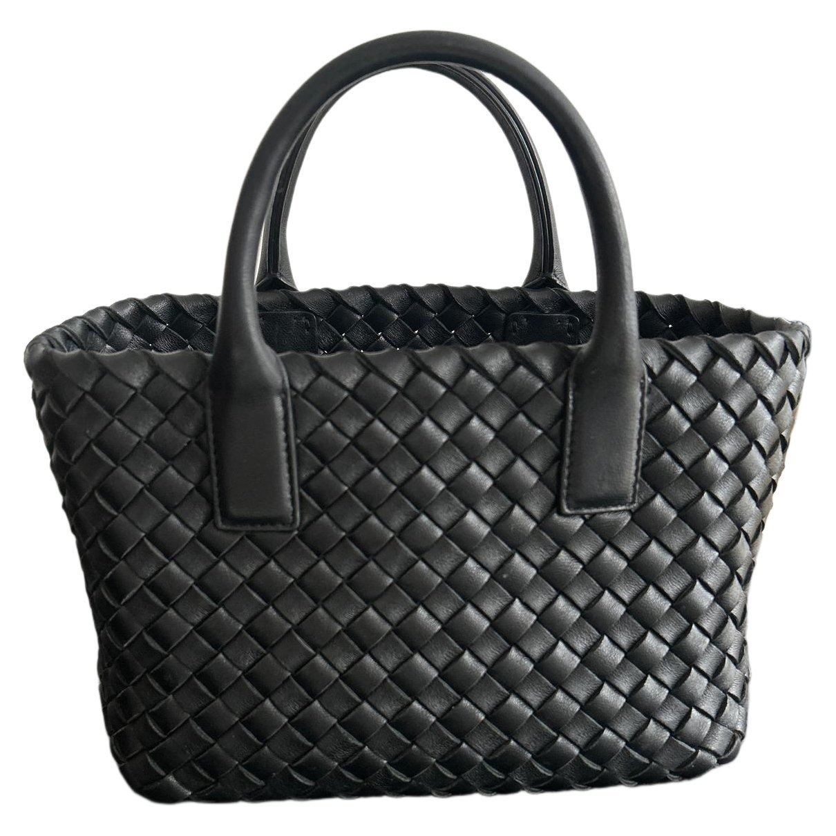 Bottega Veneta Cabat leather handbag