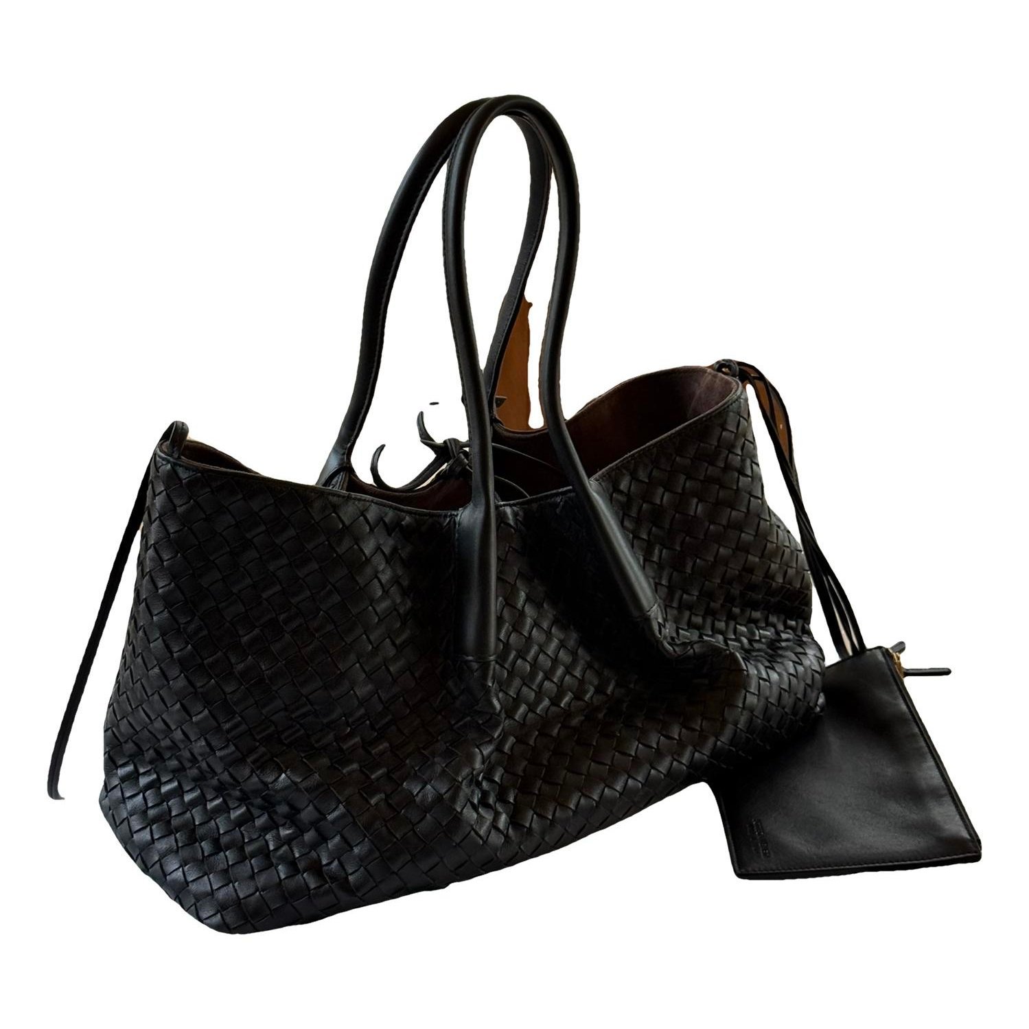Leather handbag