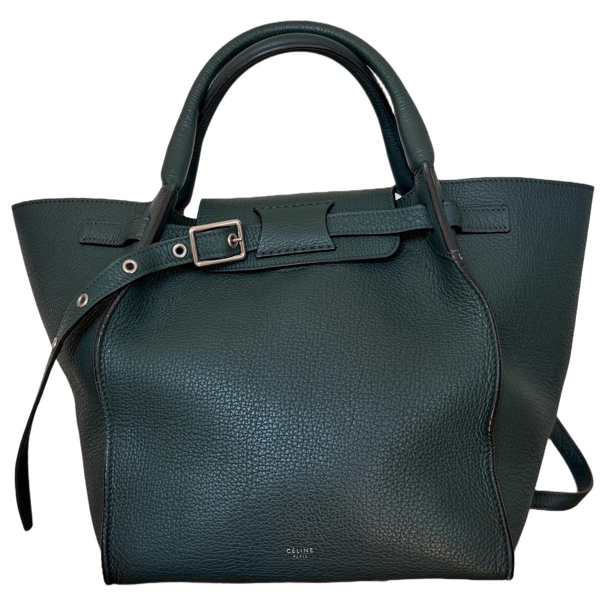 Big Bag leather handbag