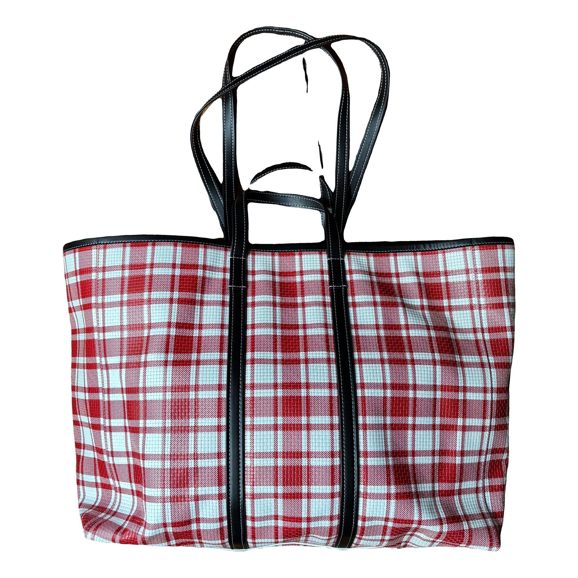 Leather travel bag