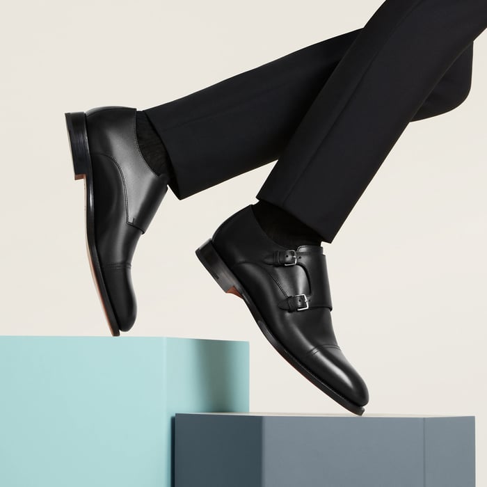 Noir Keneth Derby Shoe