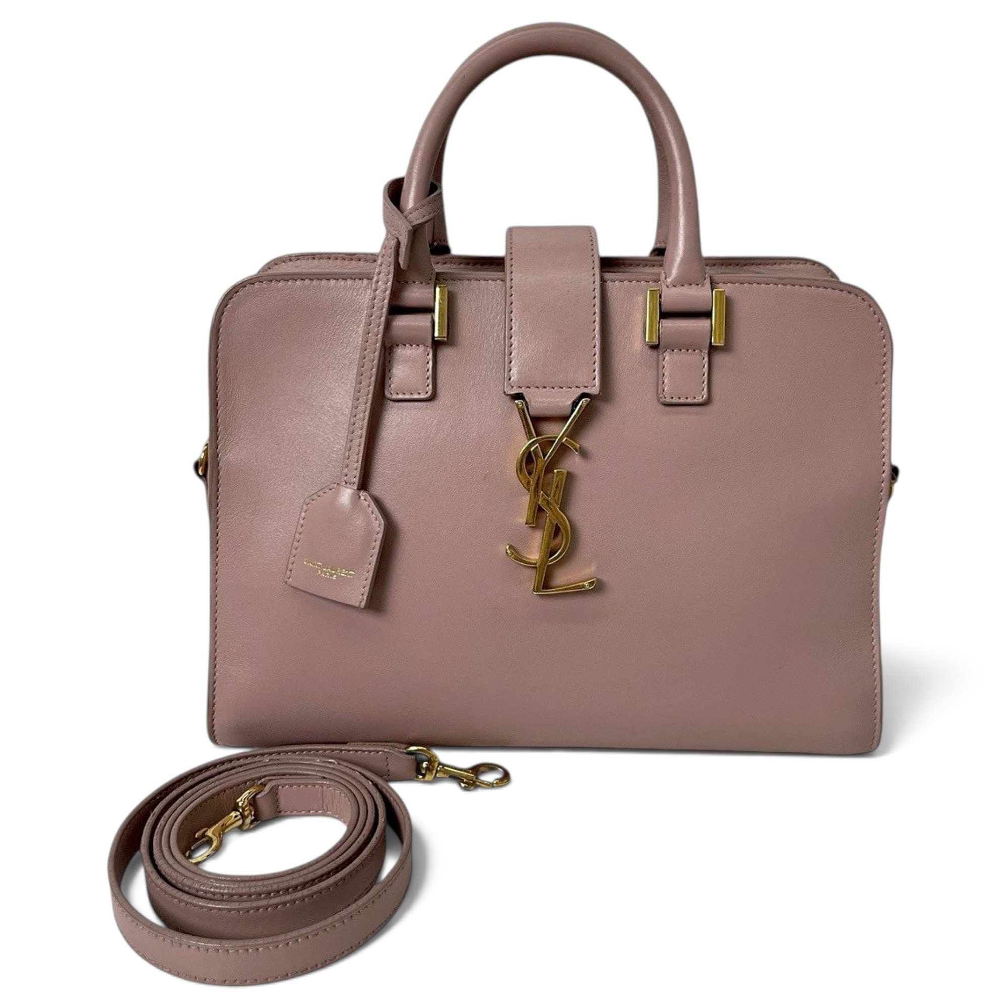 Monogram Cabas leather handbag