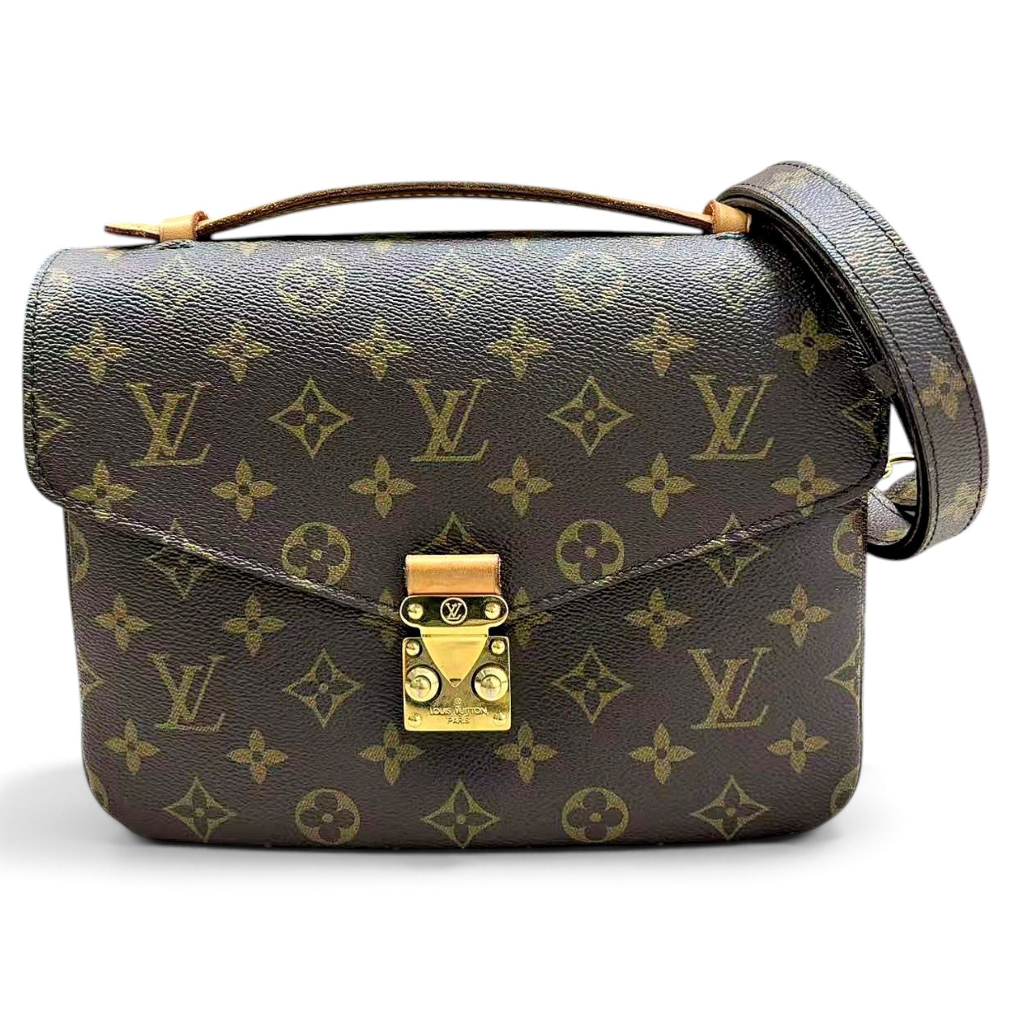 Metis leather crossbody bag