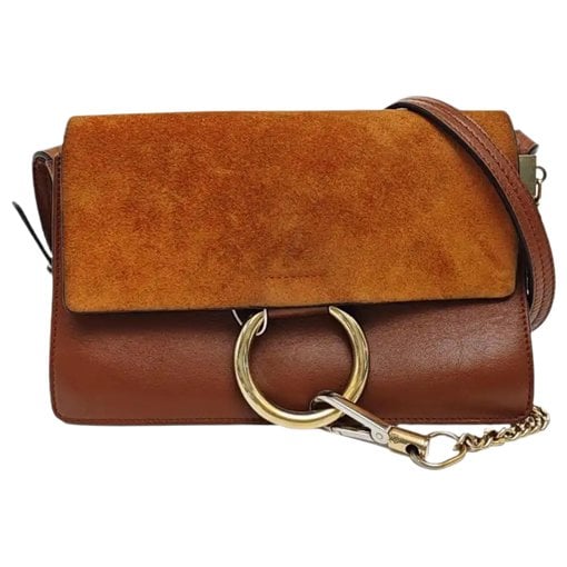 Faye leather crossbody bag