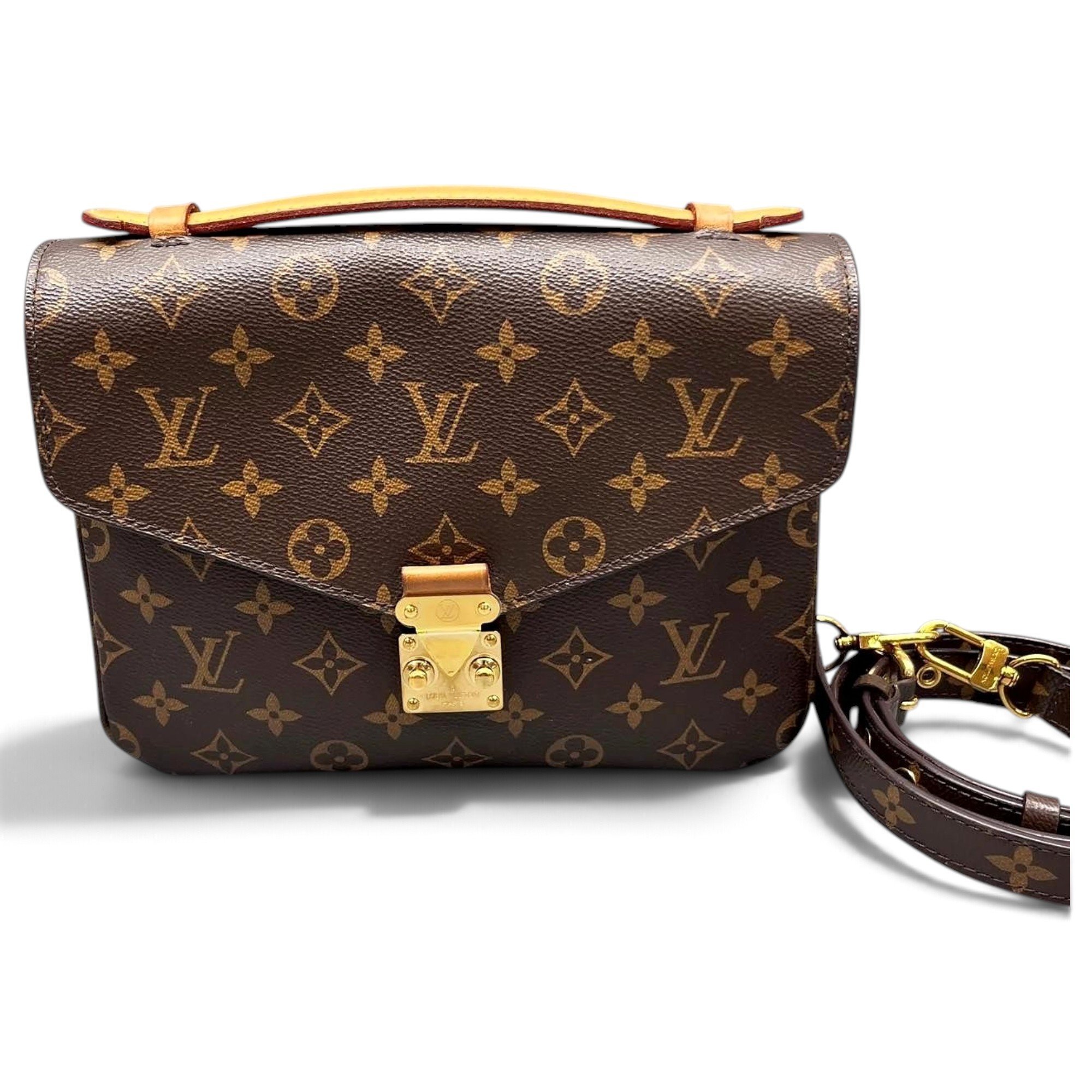Metis leather crossbody bag