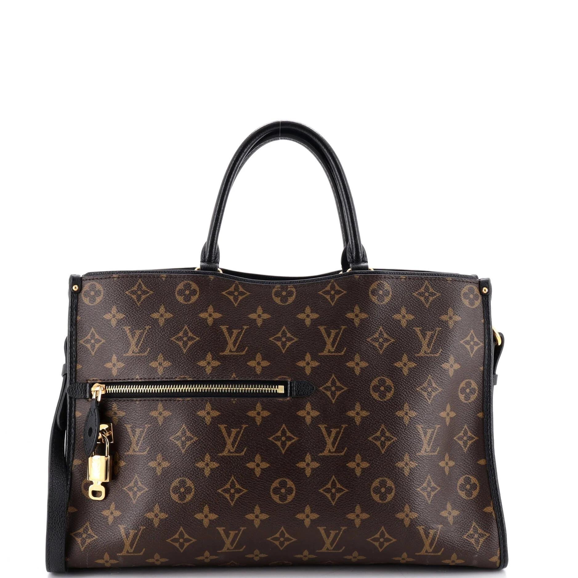 Popincourt leather satchel