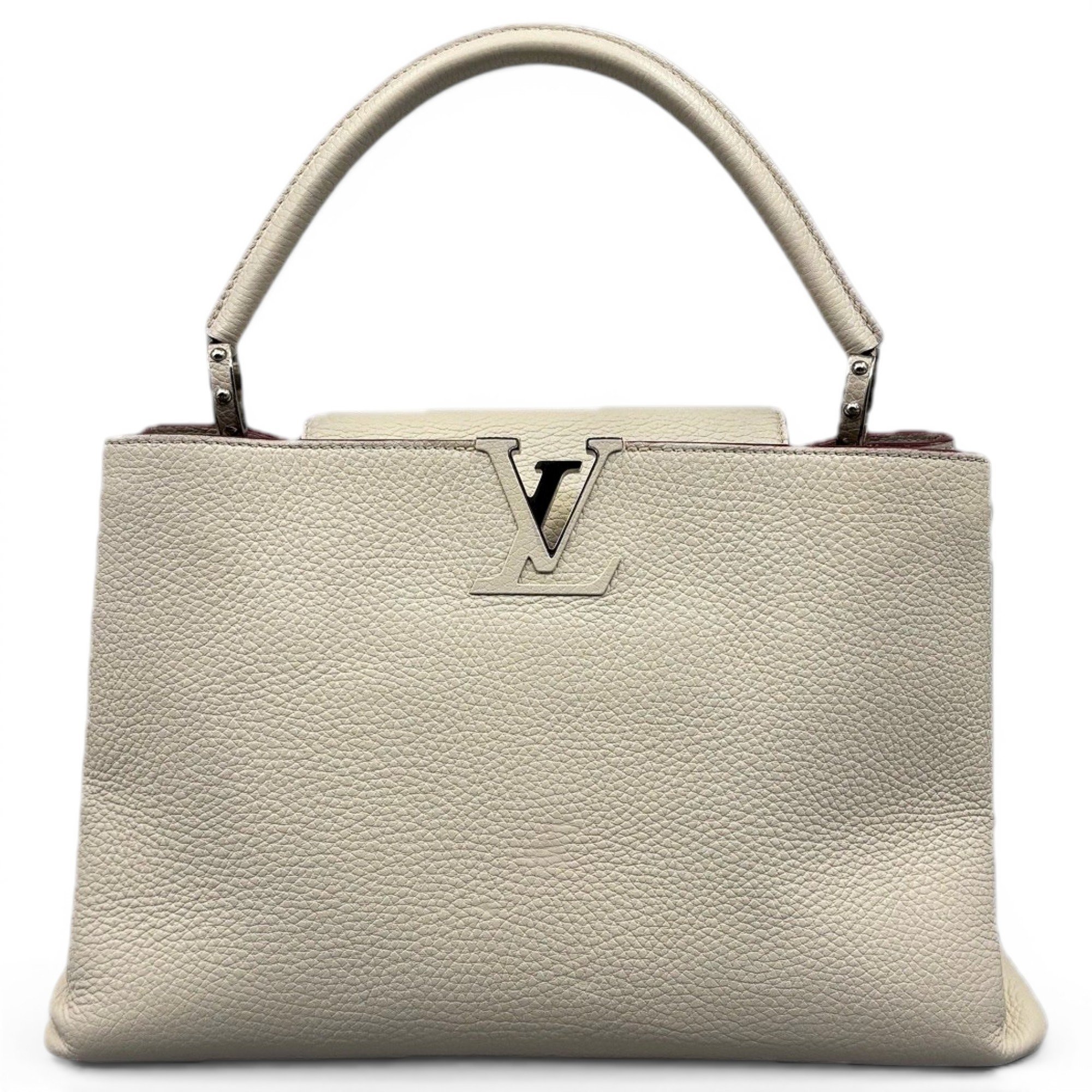 Capucines leather handbag