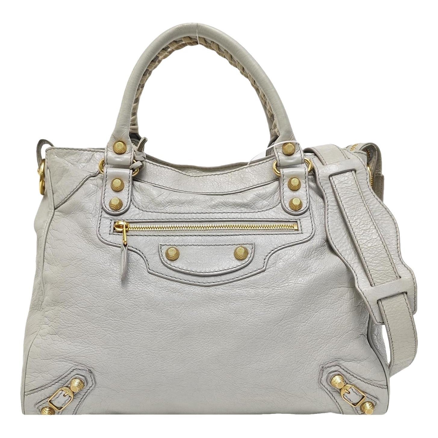 Leather handbag