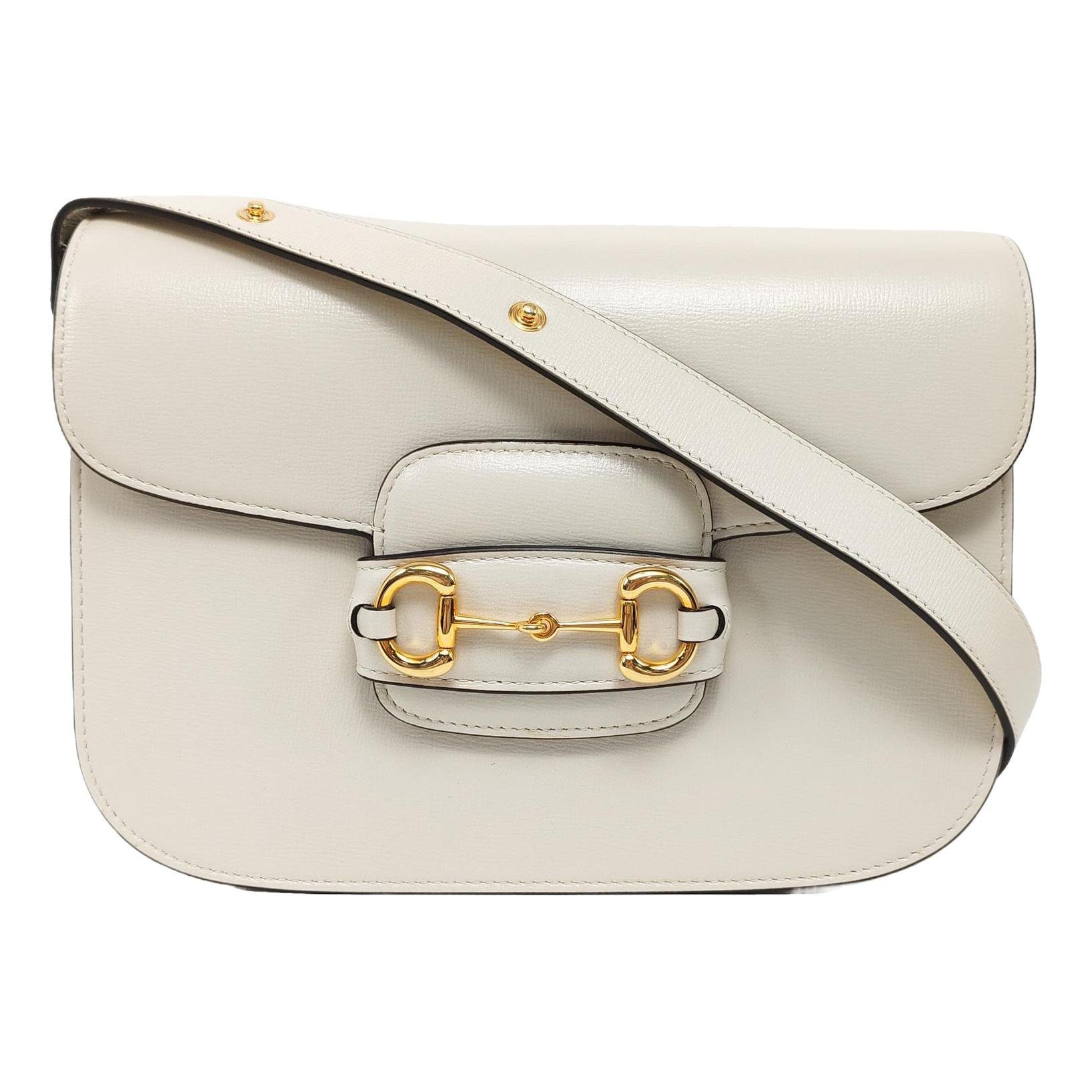 Handle Horsebit 1955 leather crossbody bag