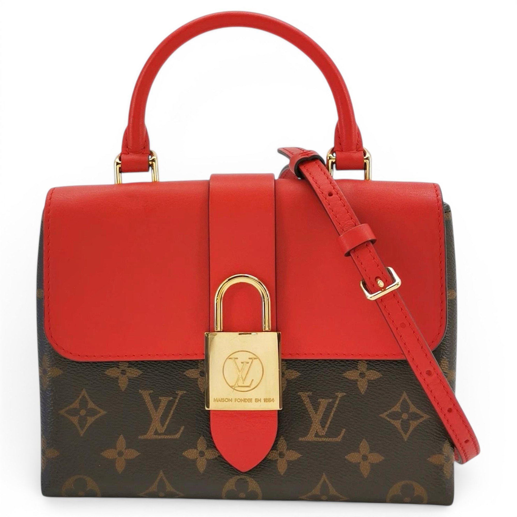 Locky BB leather handbag