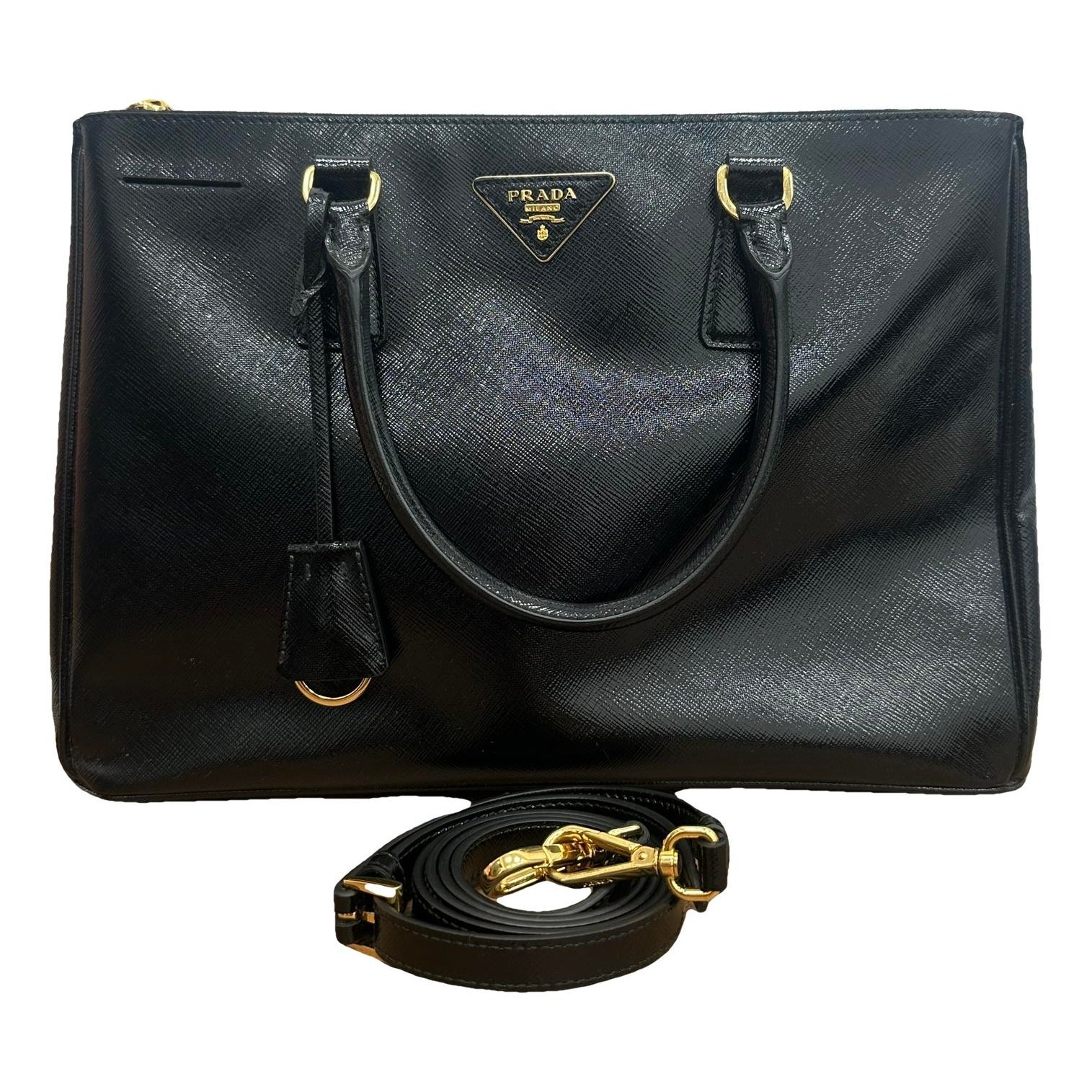 Galleria leather handbag