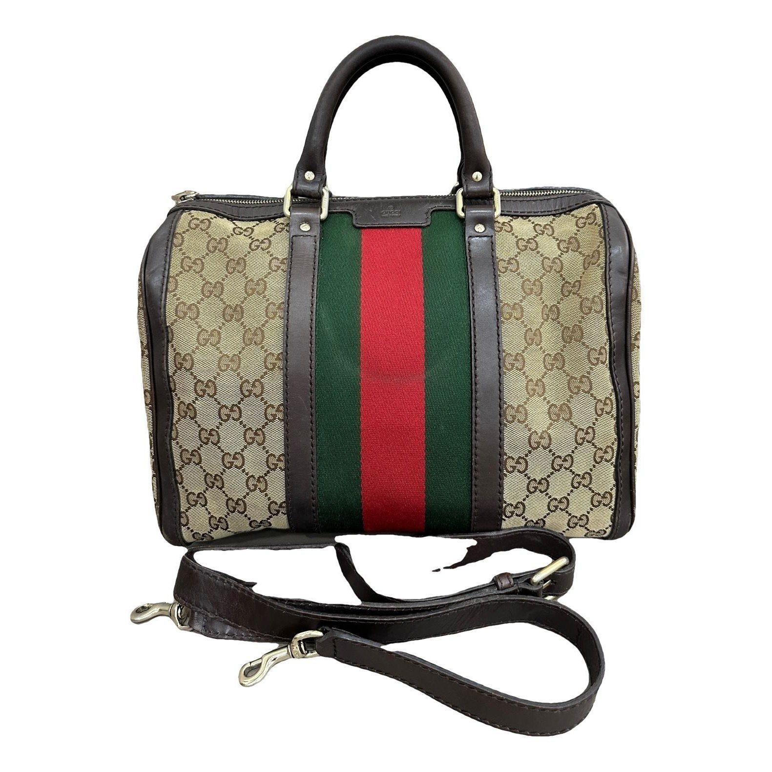Leather handbag