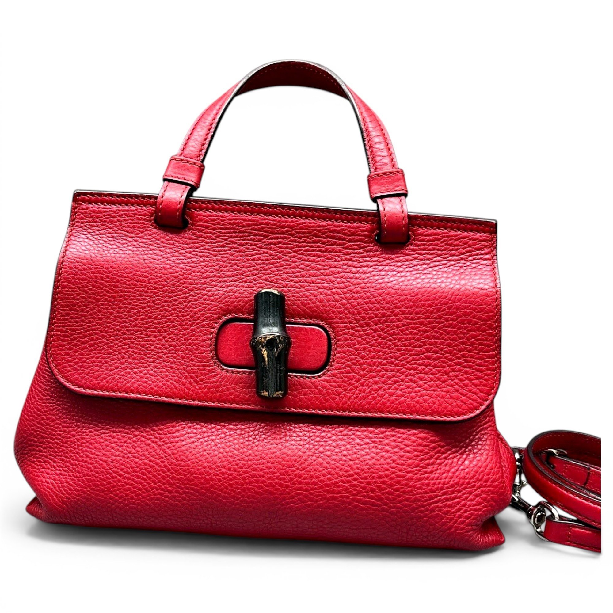 Bamboo Daily Top Handle leather handbag