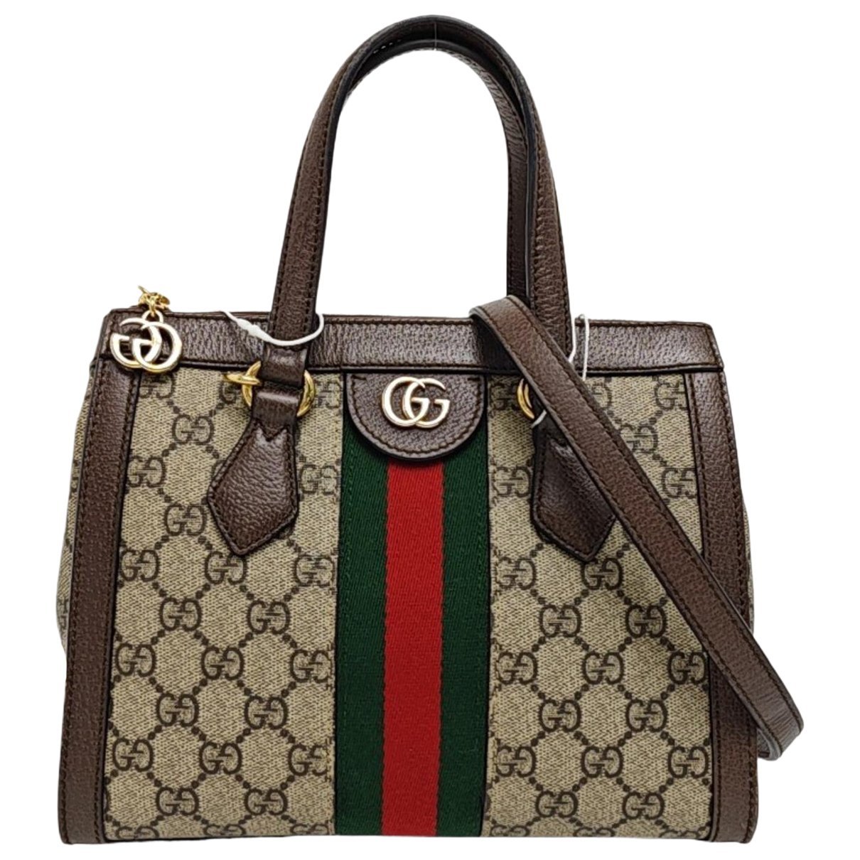 Ophidia leather handbag