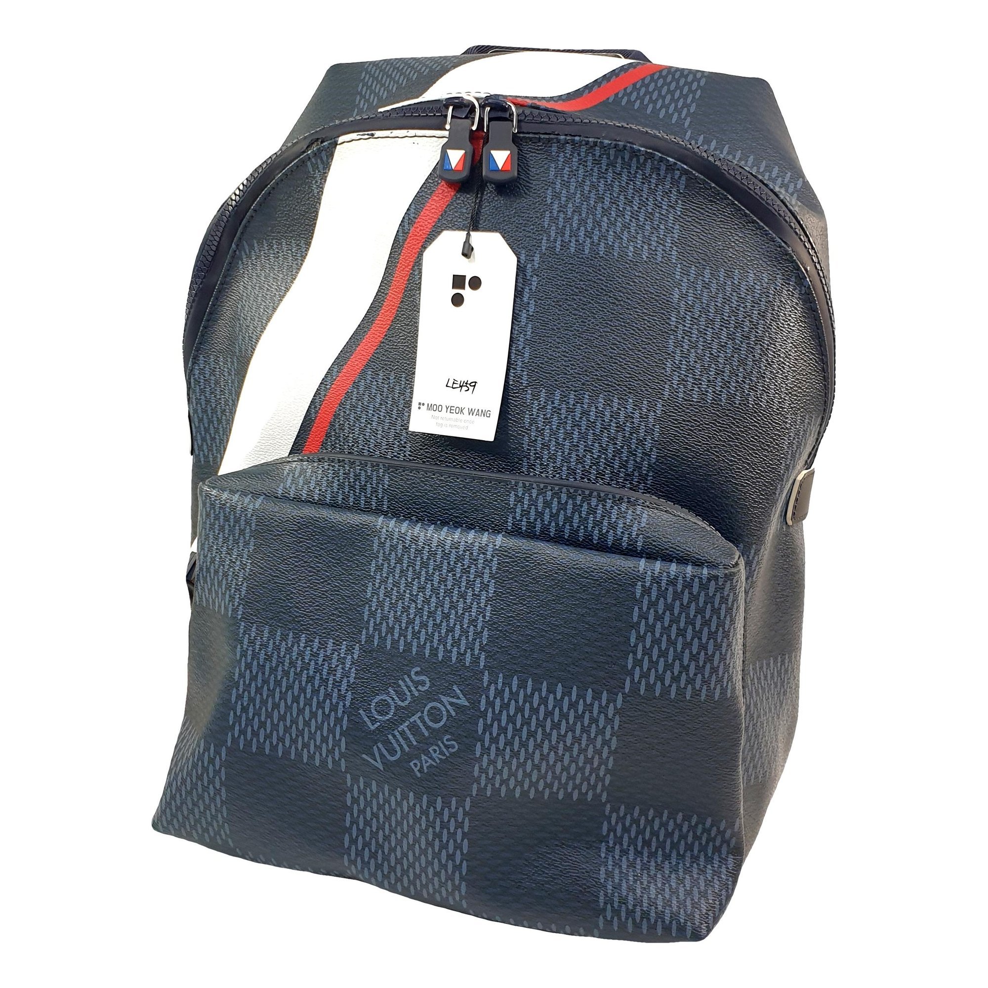 Leather backpack