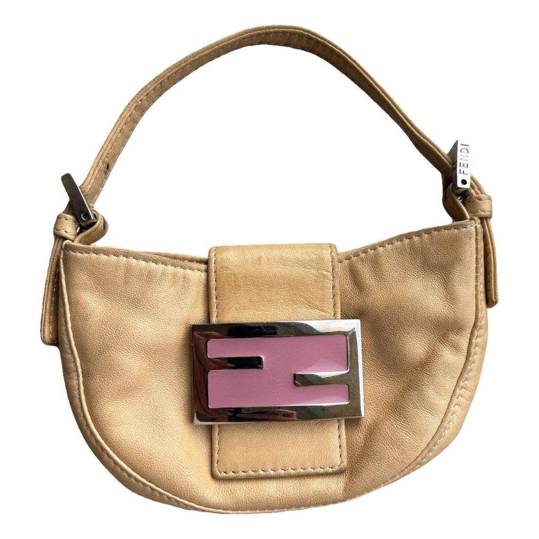 Croissant Vintage leather handbag