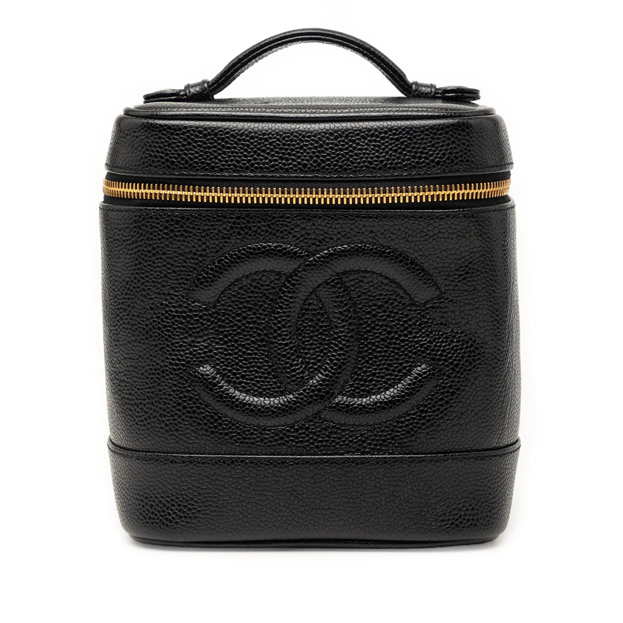 Vanity leather bag