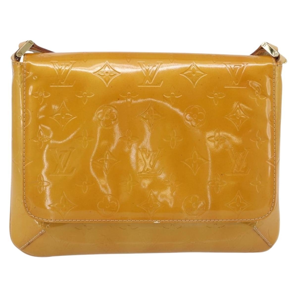 Thompson patent leather handbag