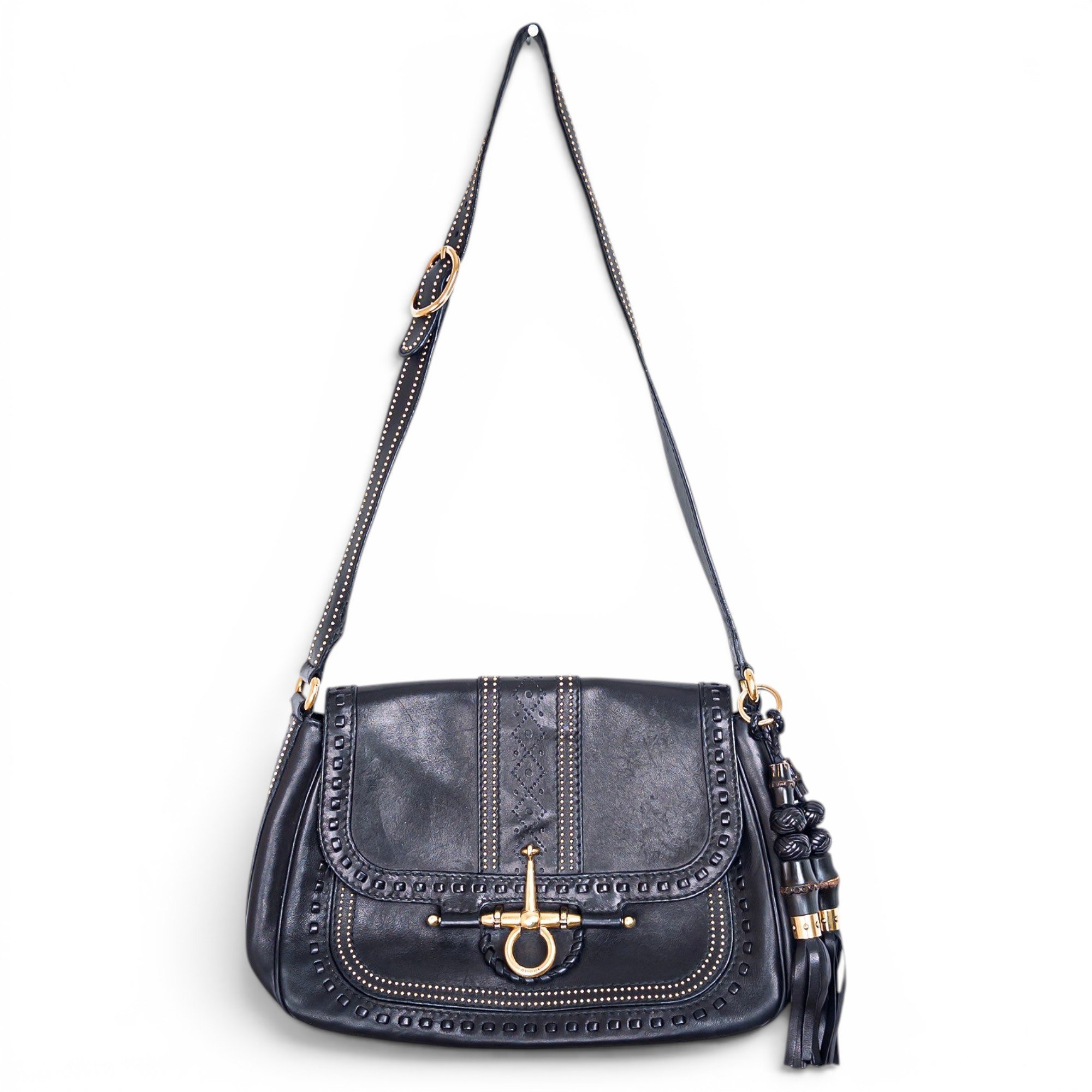 Leather handbag