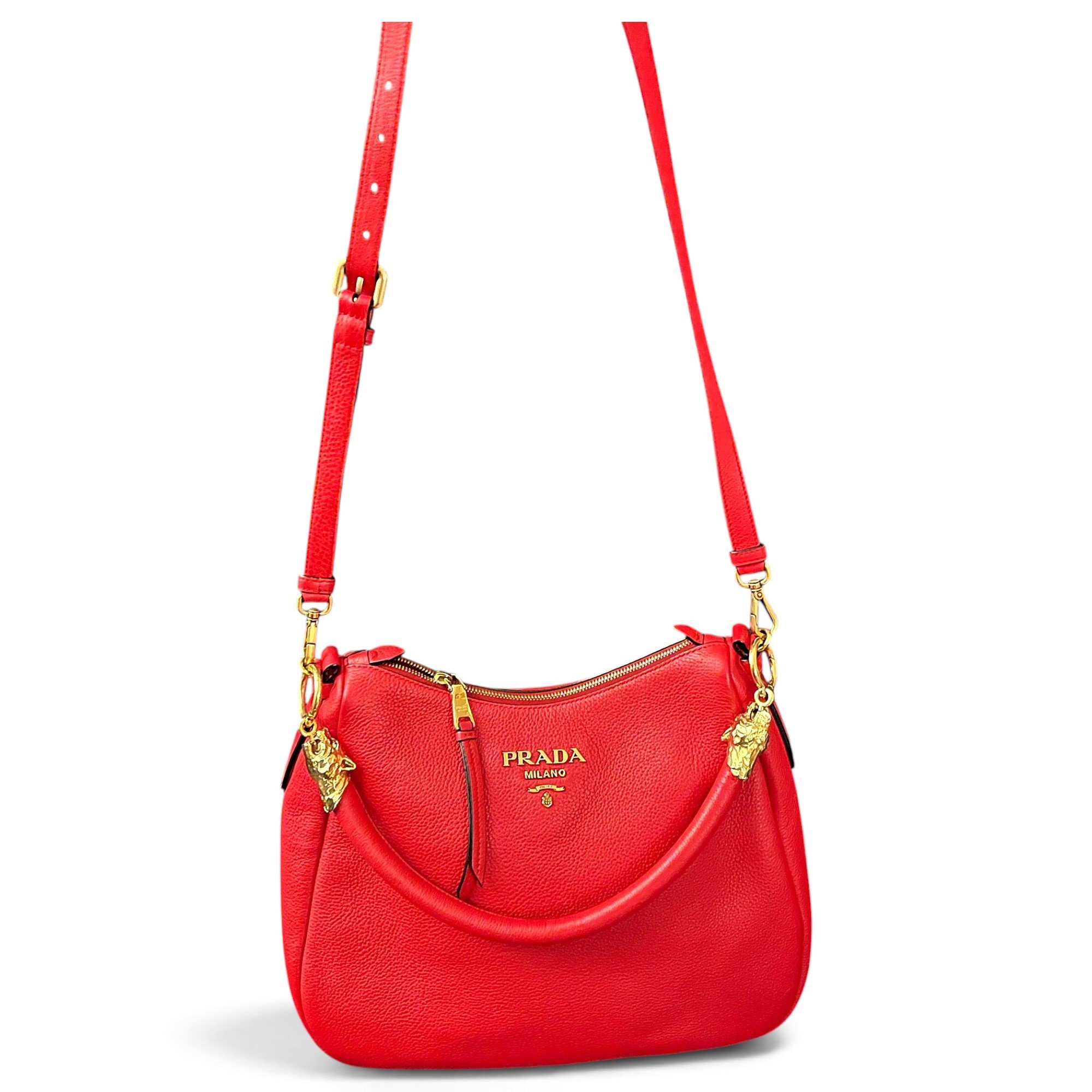 Leather crossbody bag