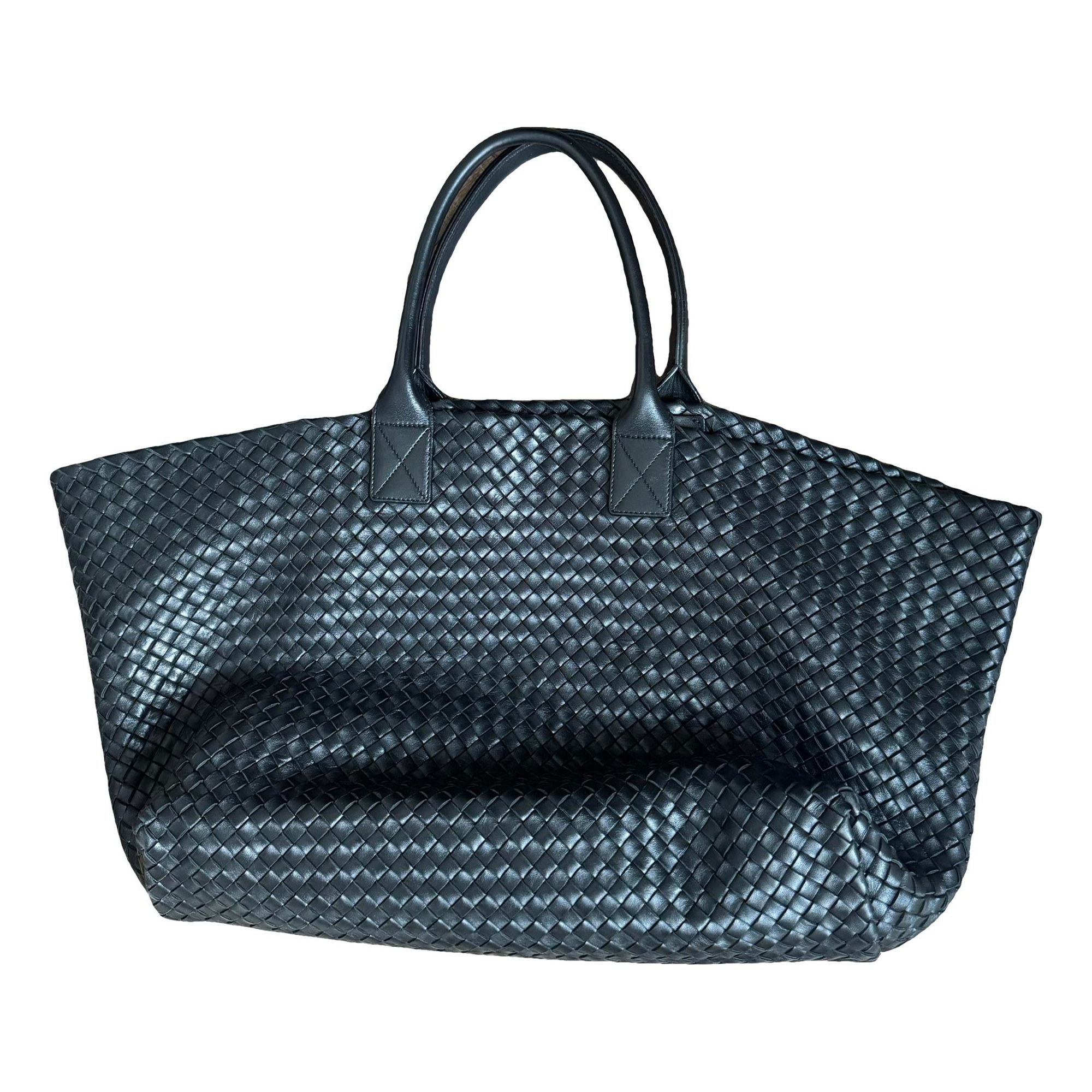 Cabat leather tote