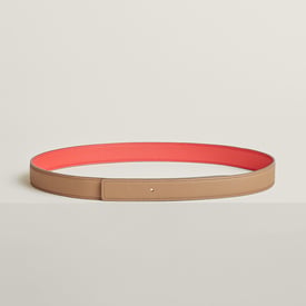 Reversible leather strap 24 mm