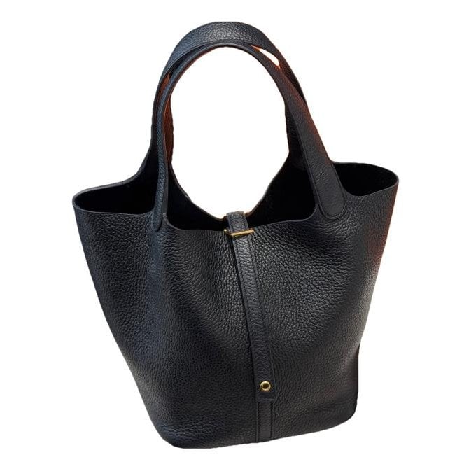 Picotin leather handbag