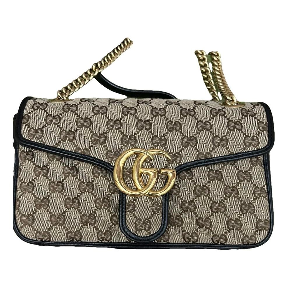 GG Marmont Chain leather handbag