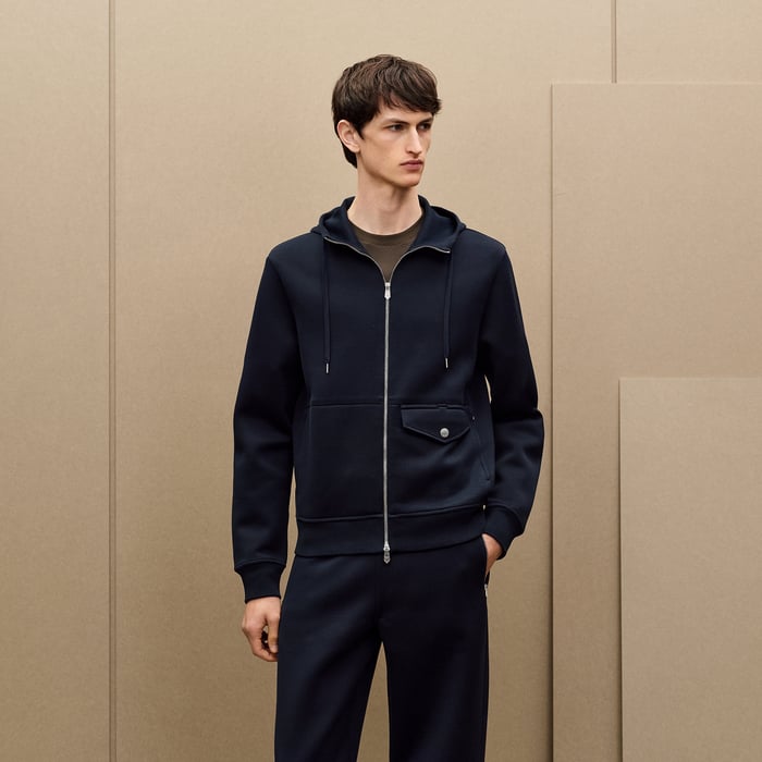 Bleu Nuit "Edition Nomade" Hooded Sweater