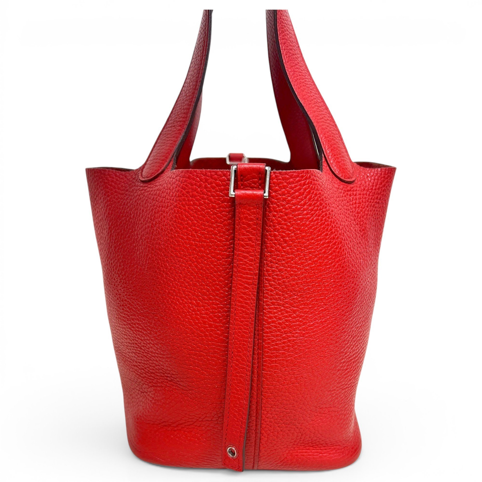 Picotin leather handbag