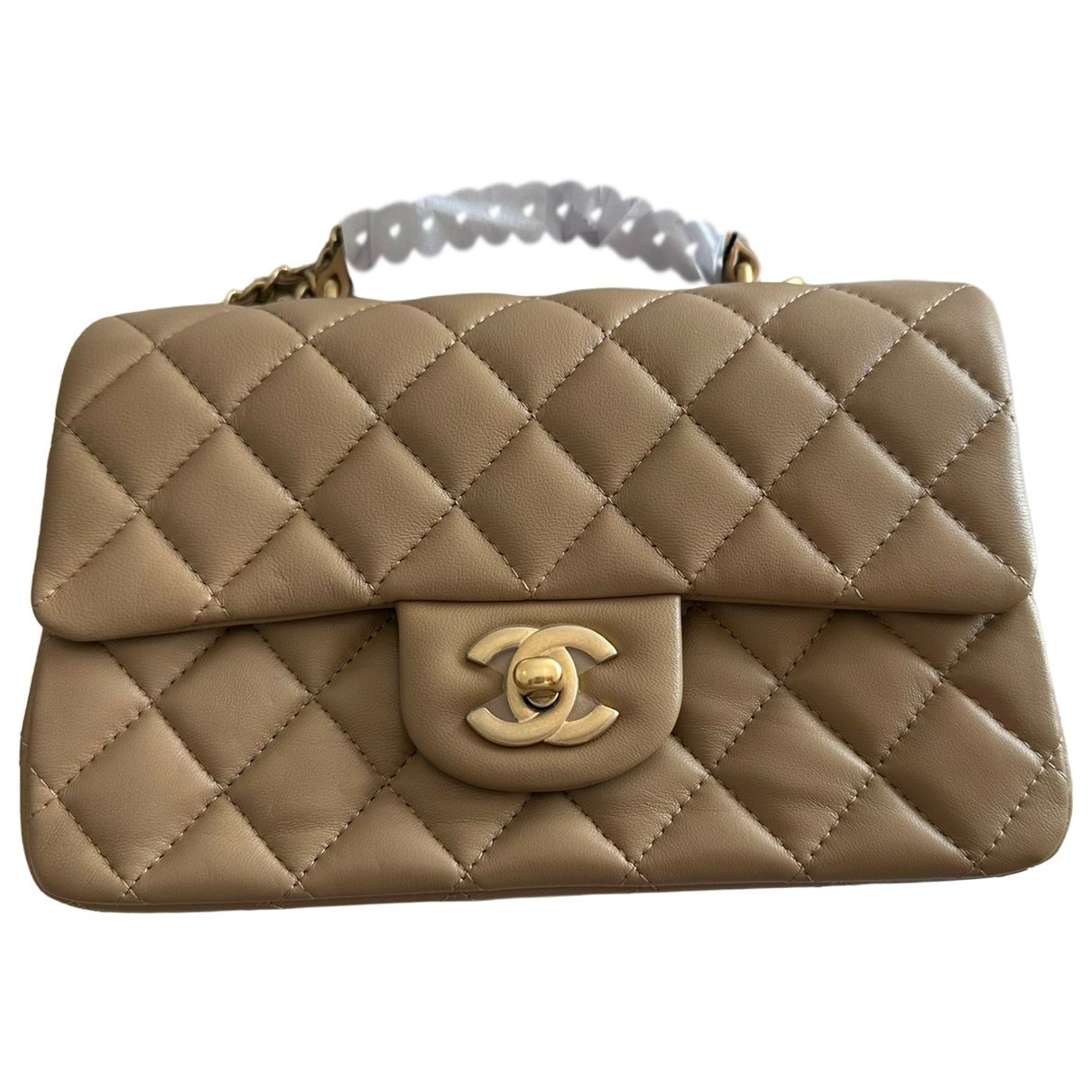 Timeless Classique Top Handle leather handbag