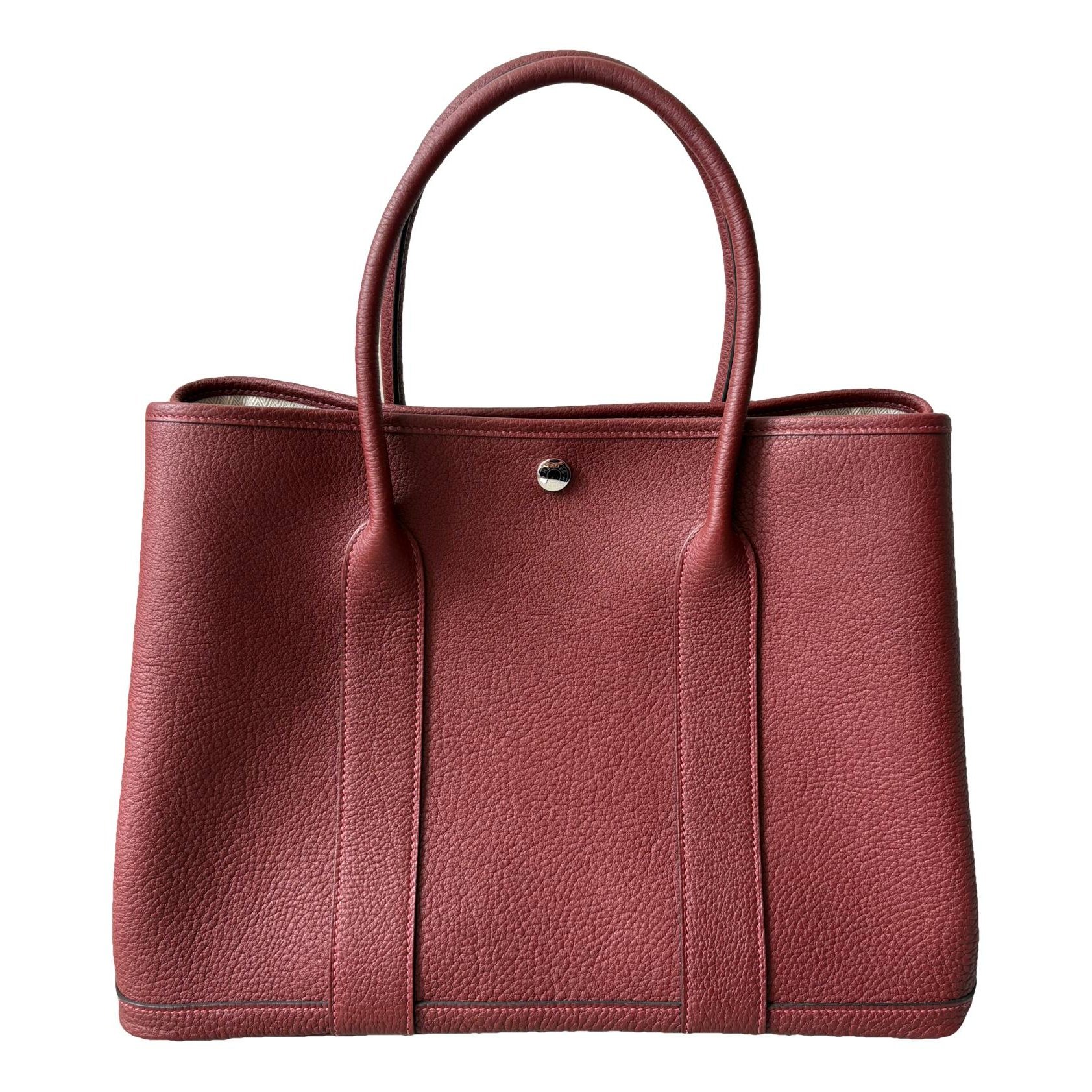 Garden Party leather tote