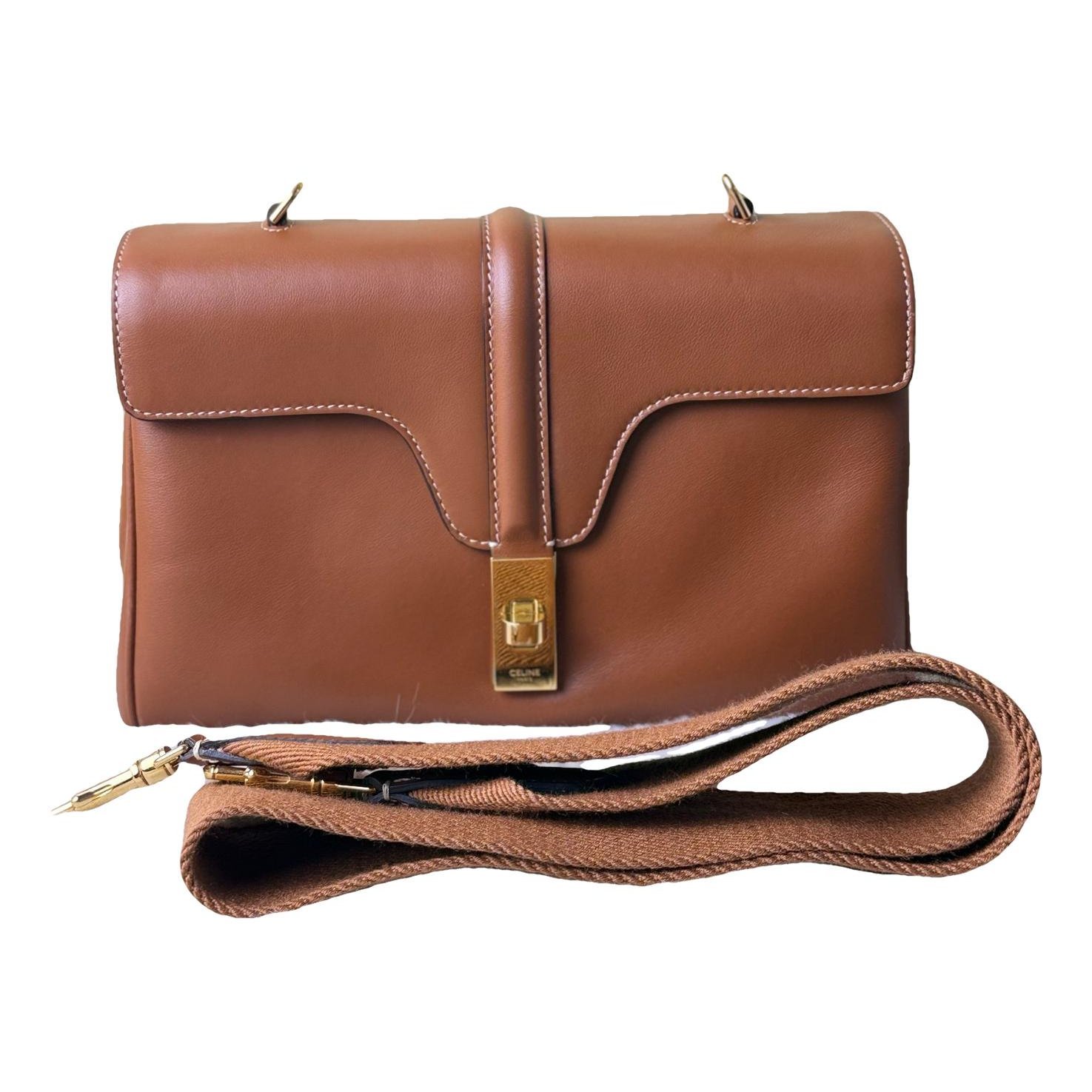 Sac 16 leather handbag