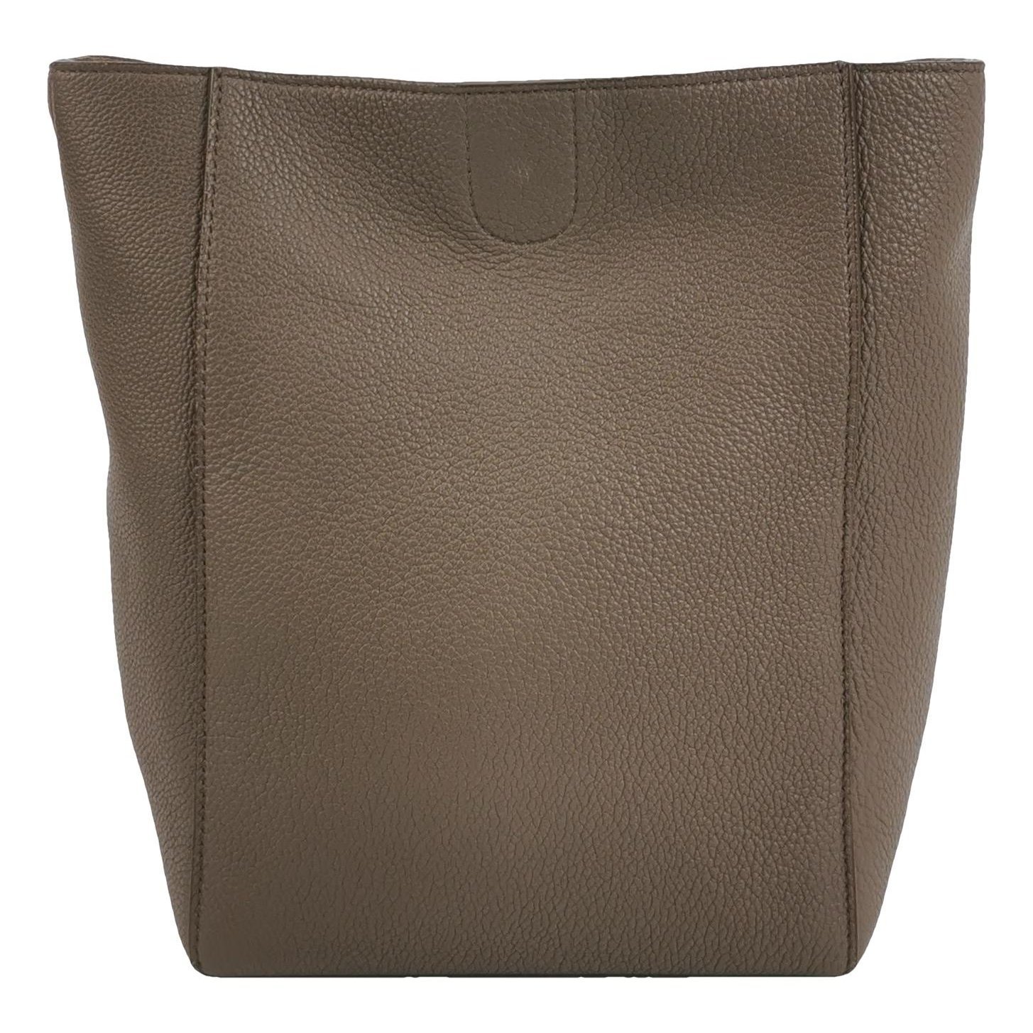 Seau Sangle leather tote
