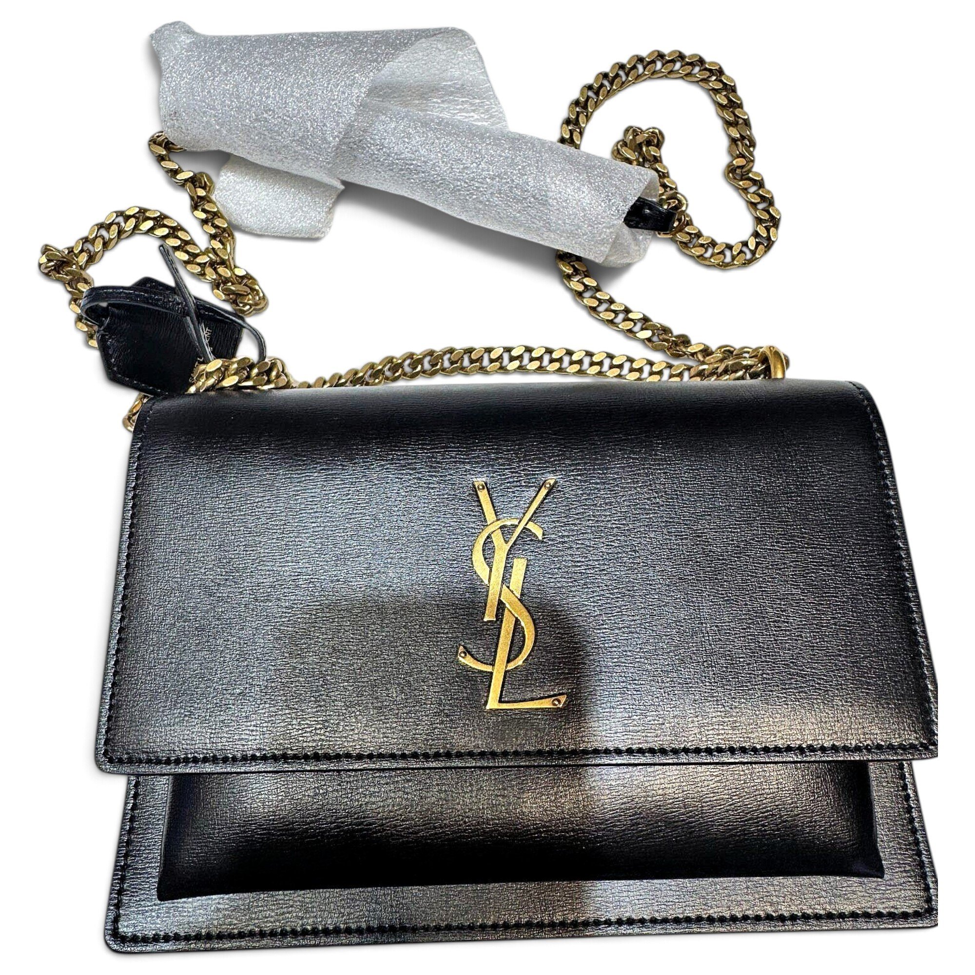 Sunset leather handbag