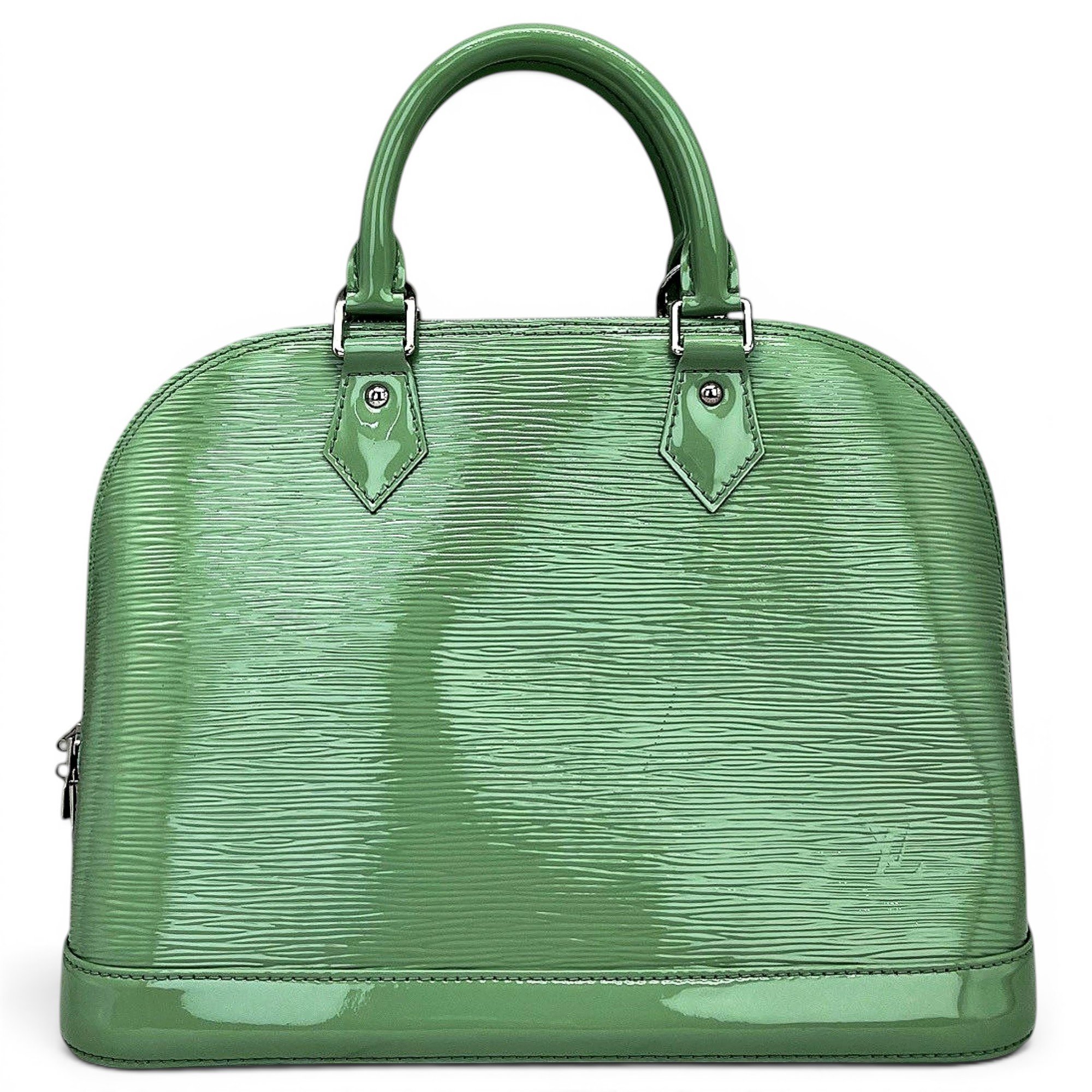 Alma patent leather handbag