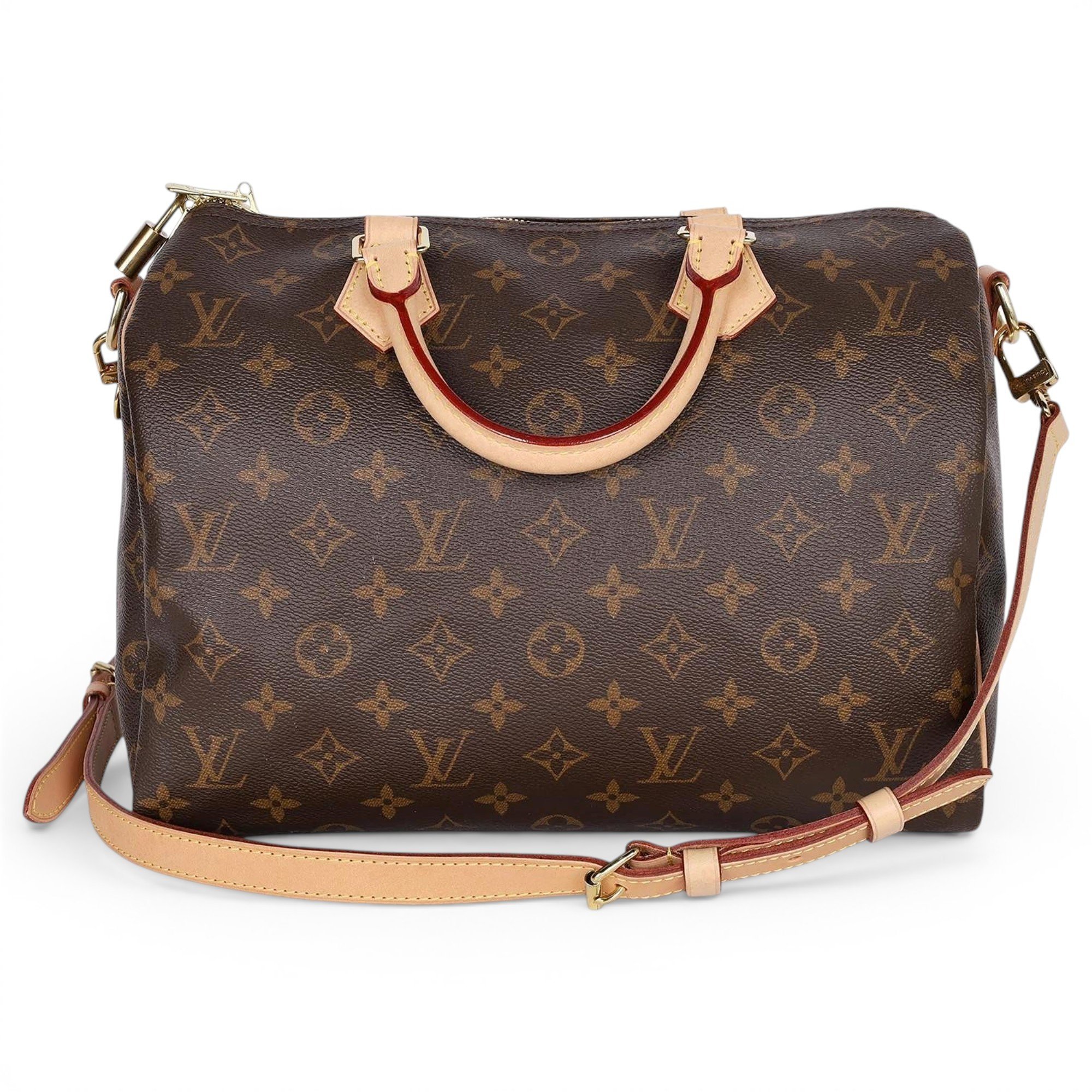 Louis Vuitton Speedy Bandoulière leather satchel