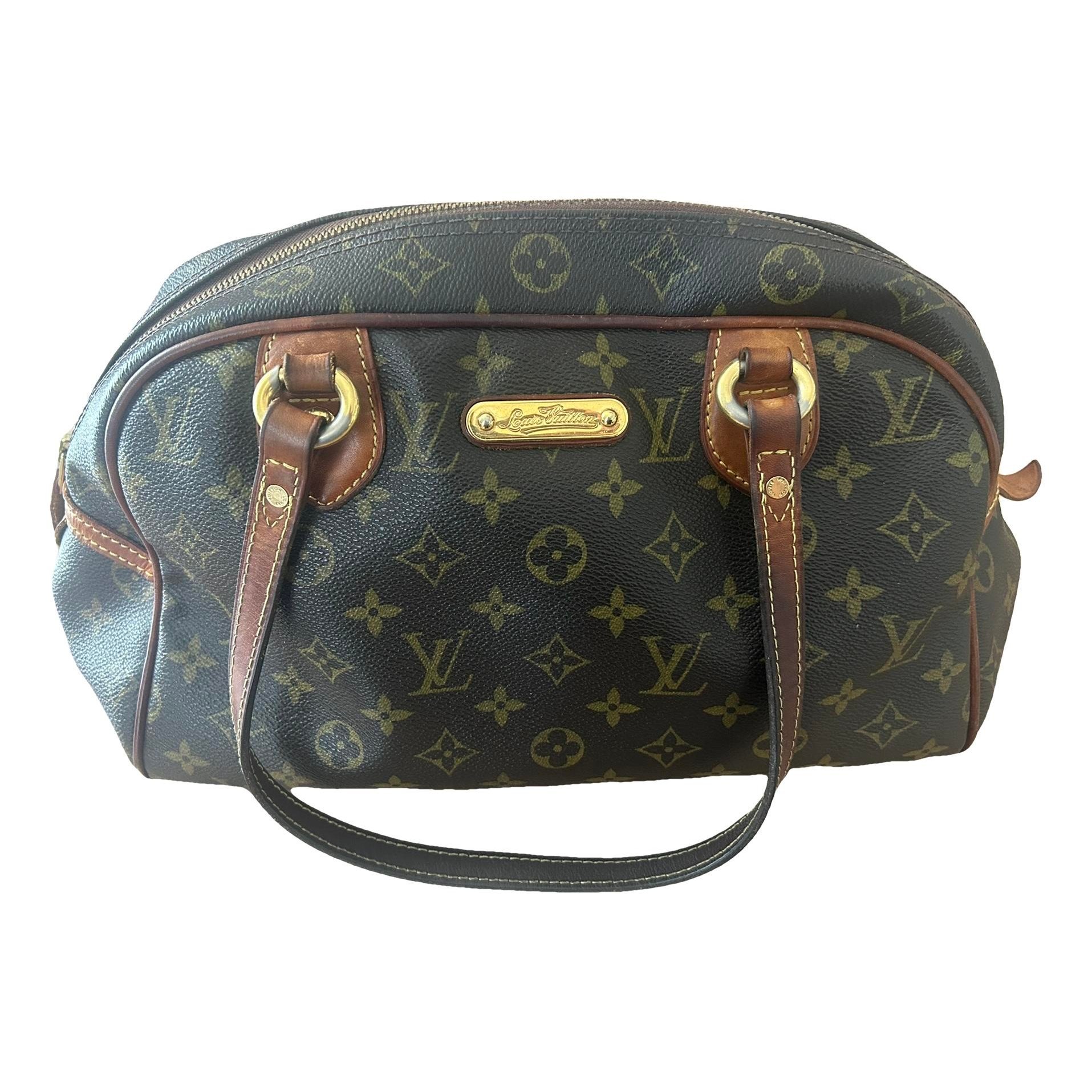Montorgueil leather handbag