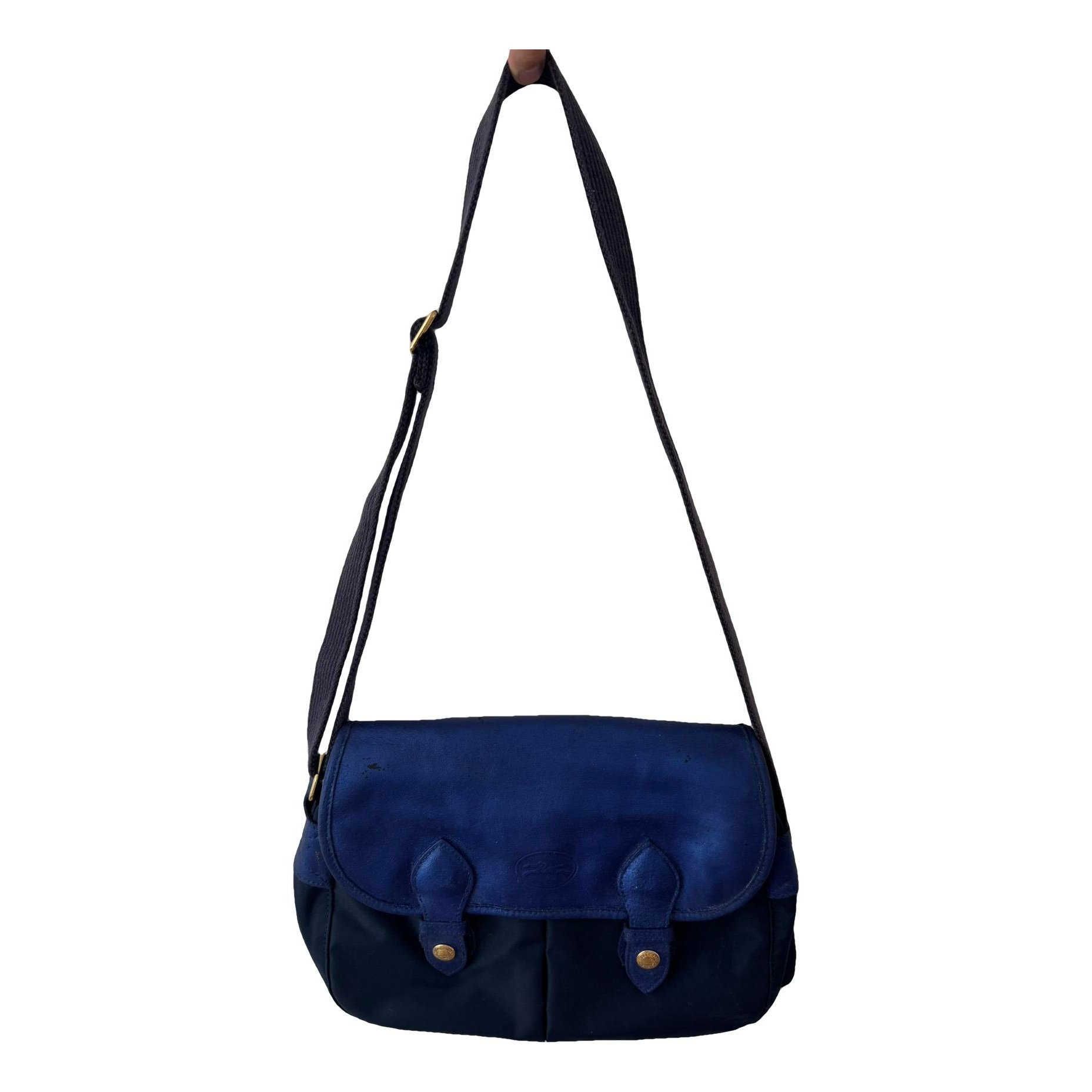 Leather crossbody bag