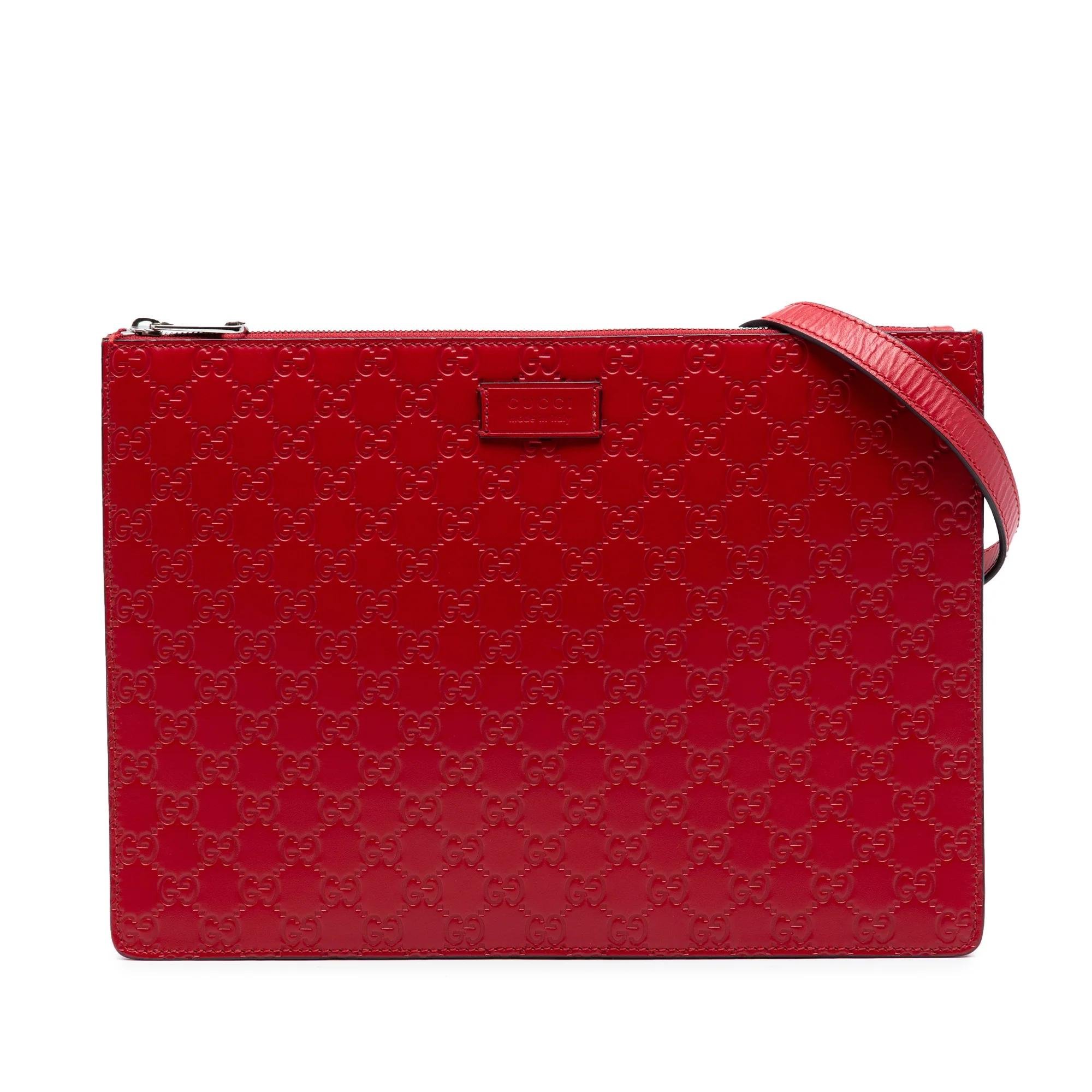GG Marmont Zip Messenger leather handbag